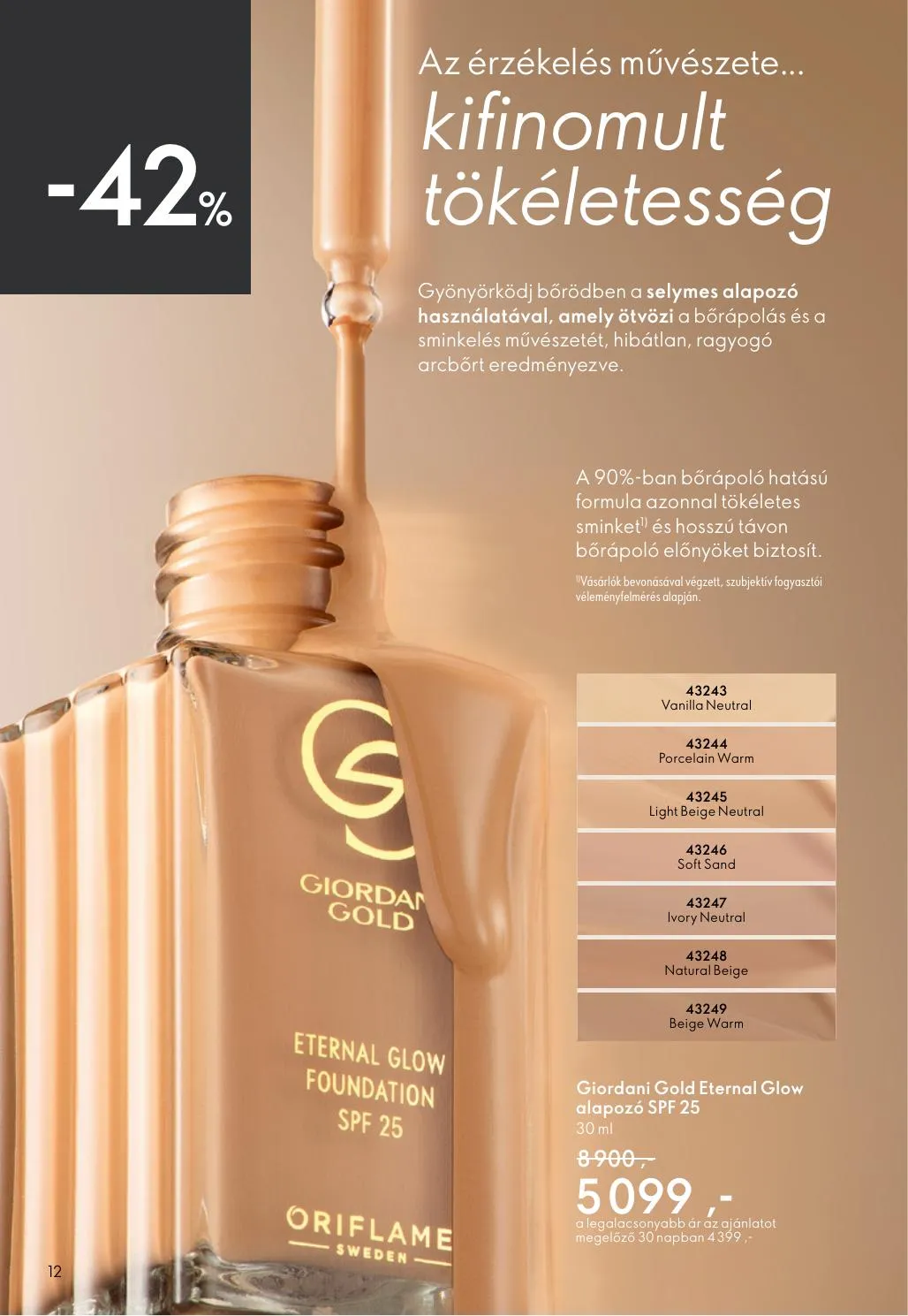 Oriflame akciós újság 04.15–05.05 – 12. oldal