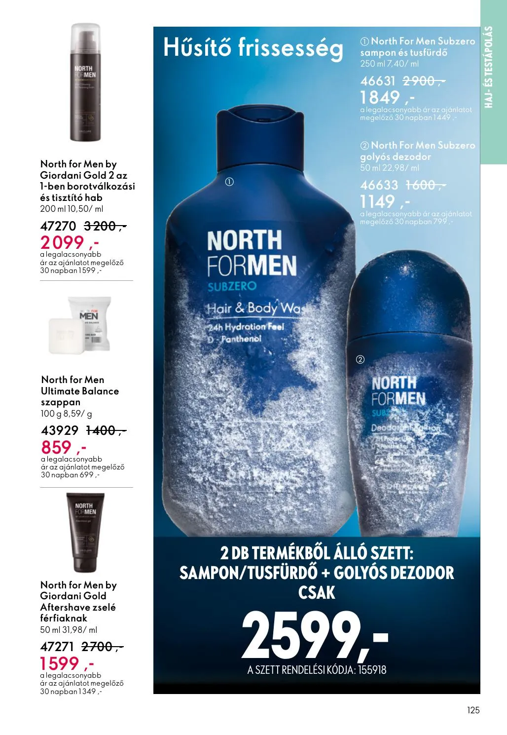 Oriflame akciós újság 04.15–05.05 – 125. oldal