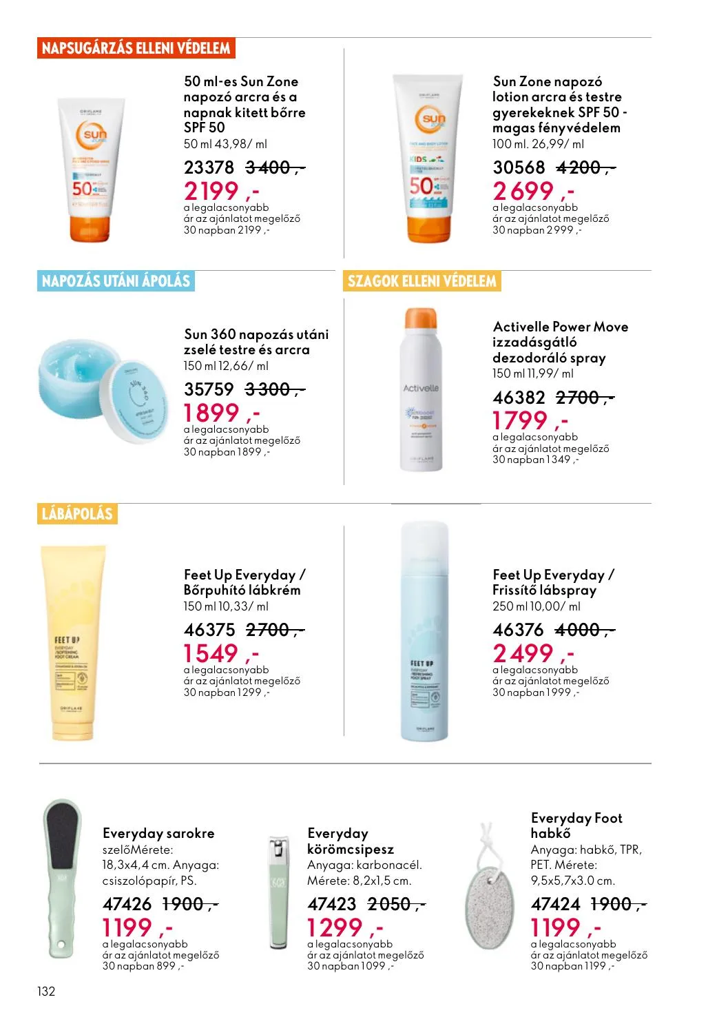Oriflame akciós újság 04.15–05.05 – 132. oldal