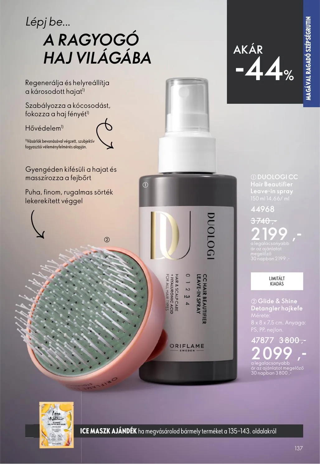 Oriflame akciós újság 04.15–05.05 – 137. oldal