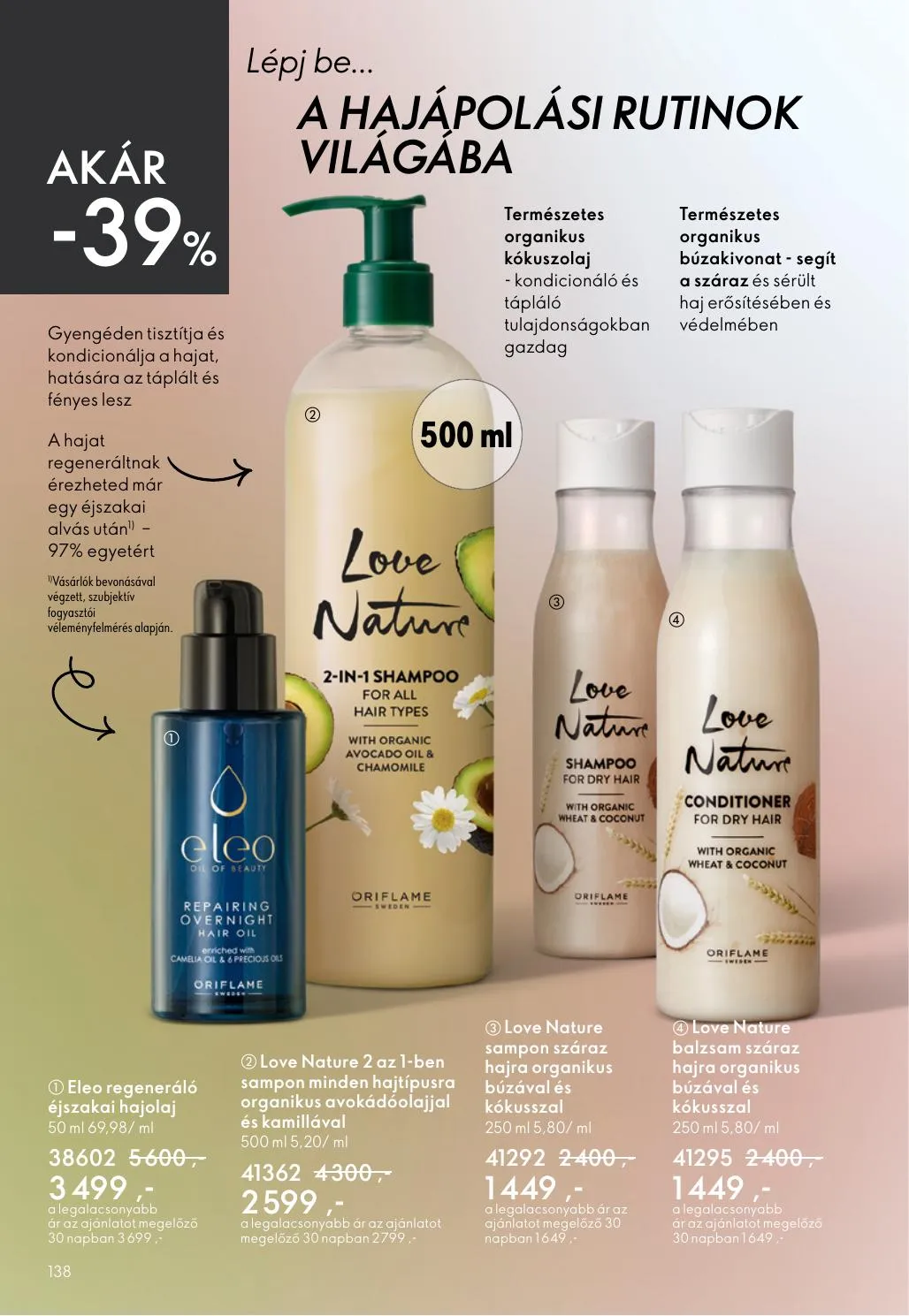 Oriflame akciós újság 04.15–05.05 – 138. oldal