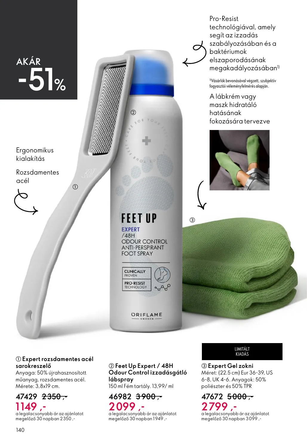 Oriflame akciós újság 04.15–05.05 – 140. oldal