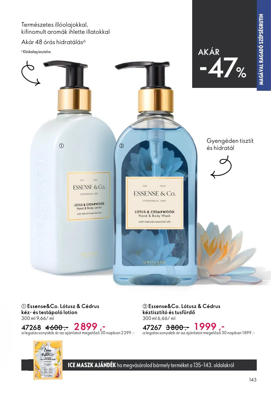 Oriflame akciós újság 04.15–05.05 – 143. oldal