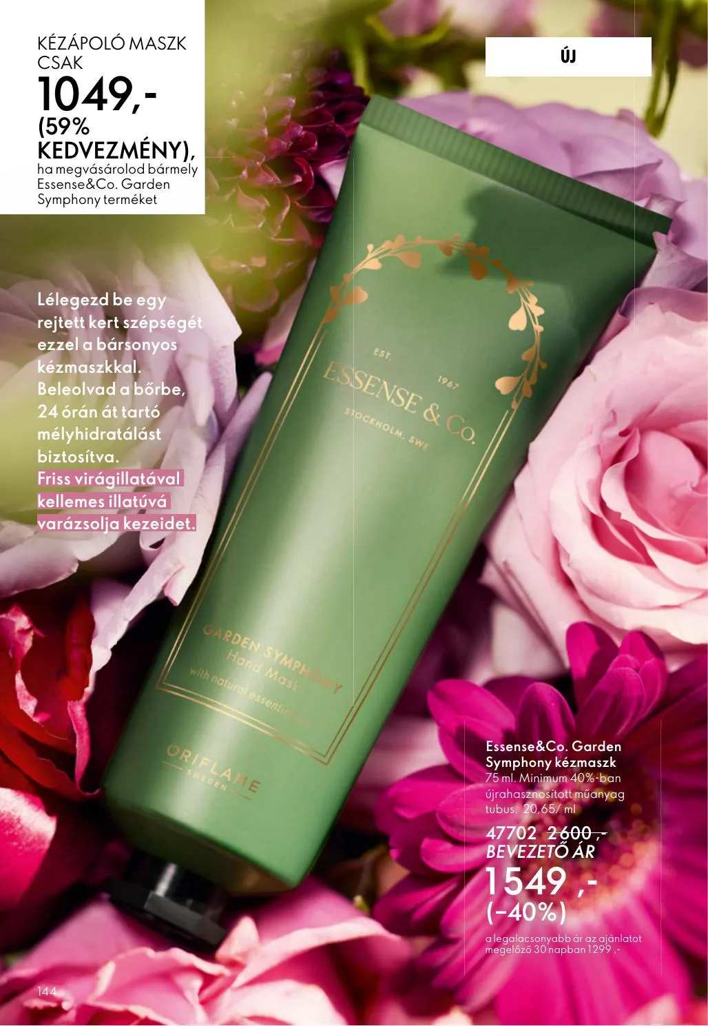 Oriflame akciós újság 04.15–05.05 – 144. oldal