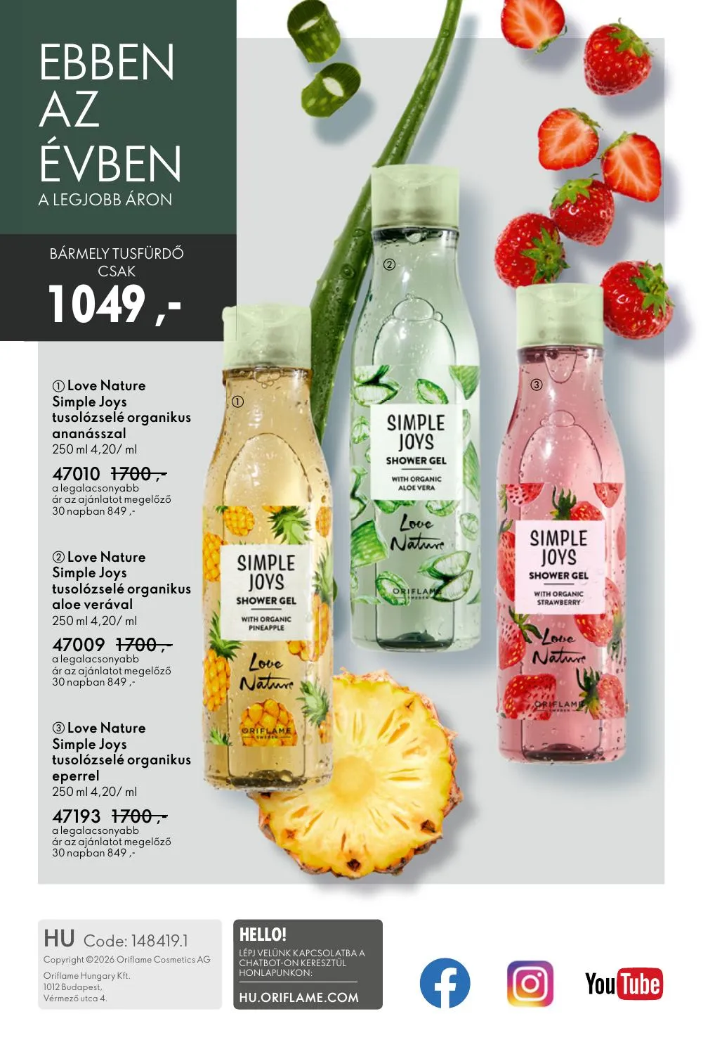 Oriflame akciós újság 04.15–05.05 – 148. oldal