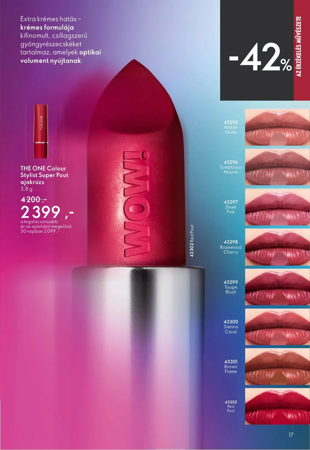 Oriflame akciós újság 04.15–05.05 – 17. oldal