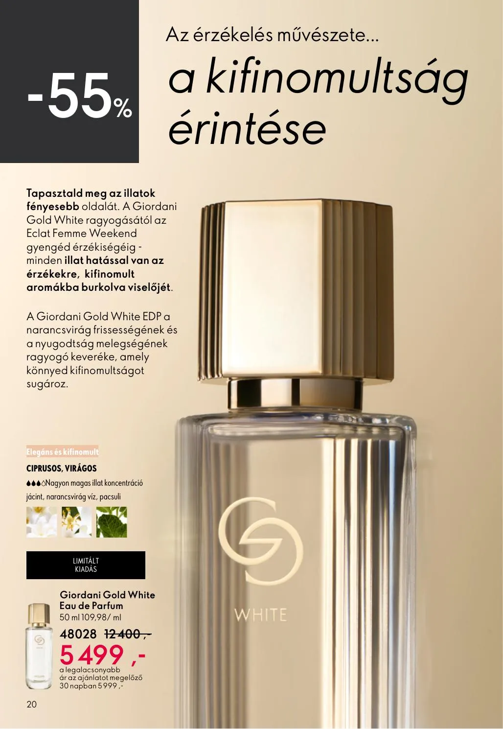 Oriflame akciós újság 04.15–05.05 – 20. oldal
