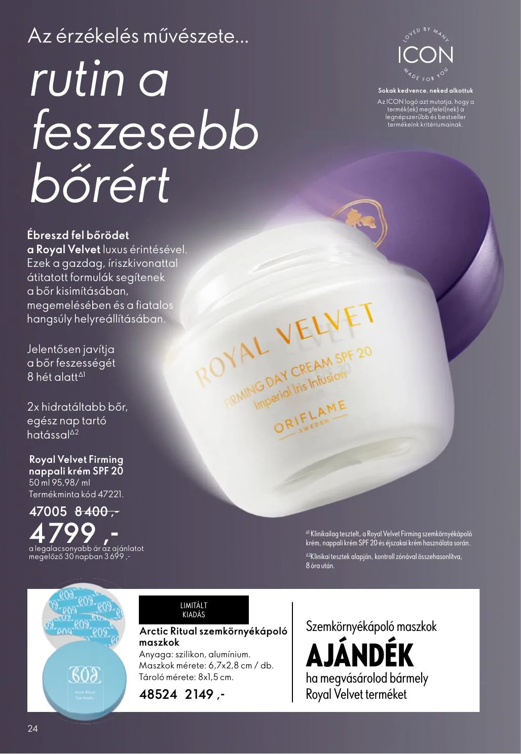 Oriflame akciós újság 04.15–05.05 – 24. oldal