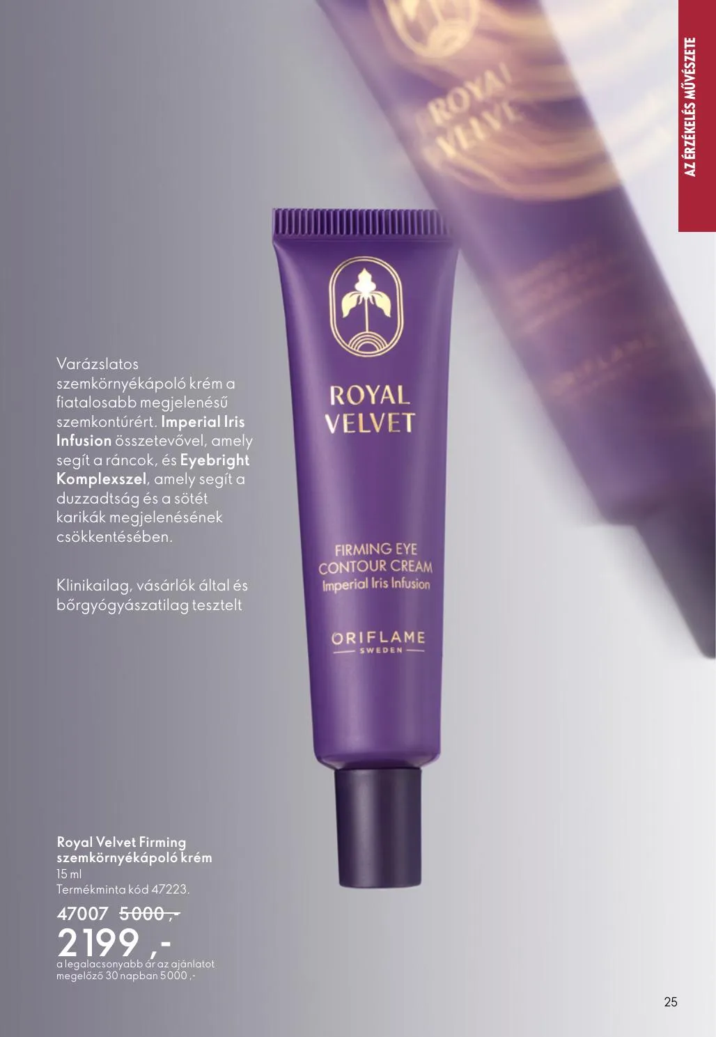 Oriflame akciós újság 04.15–05.05 – 25. oldal