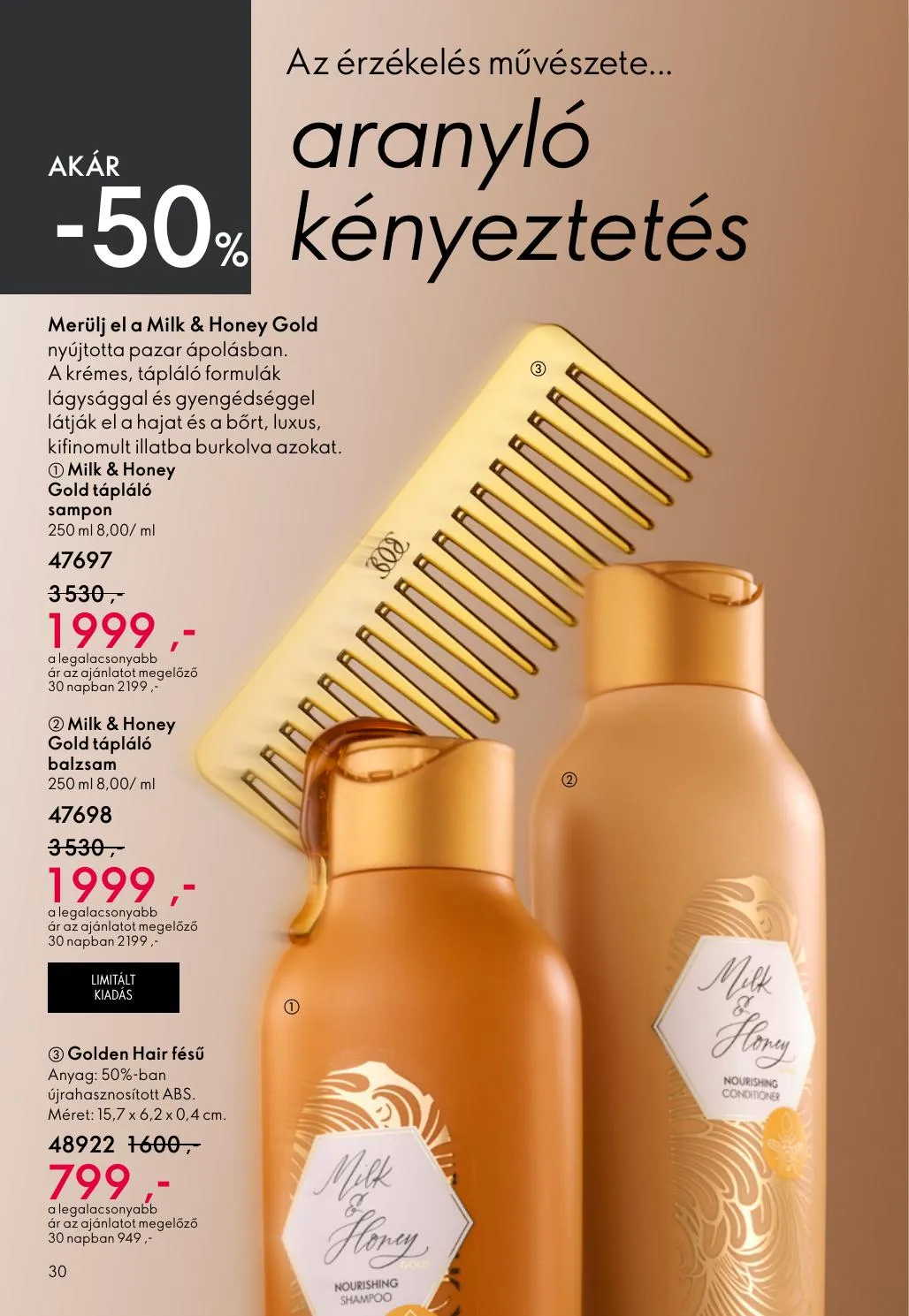 Oriflame akciós újság 04.15–05.05 – 30. oldal