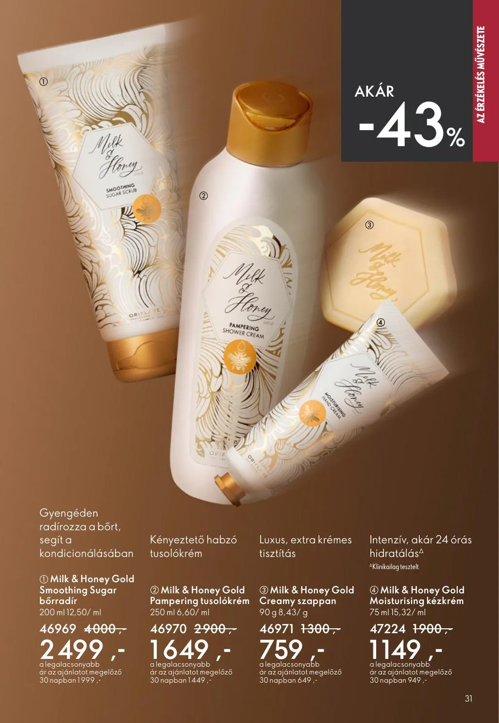 Oriflame akciós újság 04.15–05.05 – 31. oldal