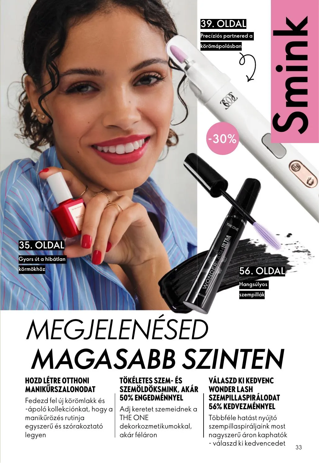 Oriflame akciós újság 04.15–05.05 – 33. oldal