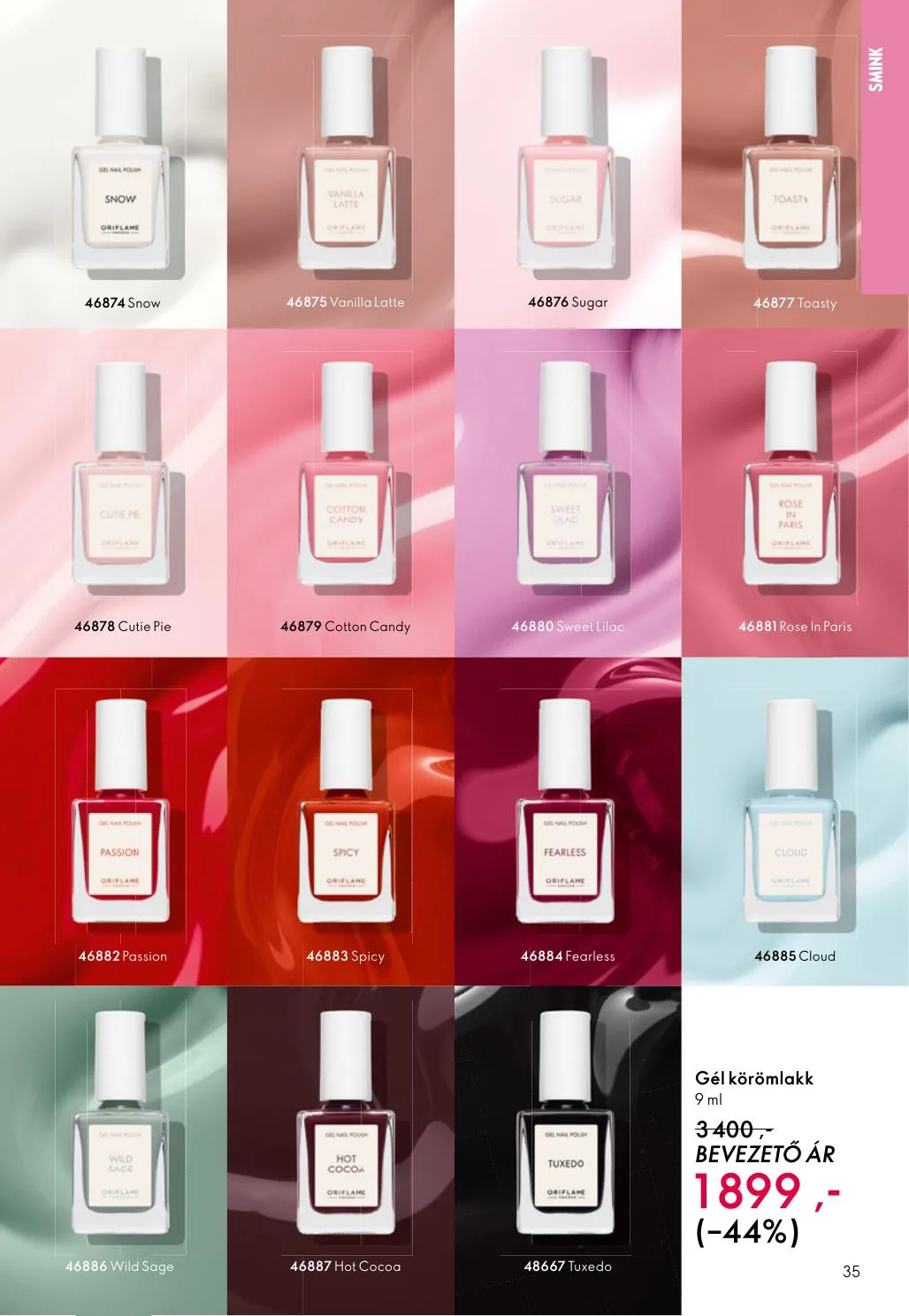 Oriflame akciós újság 04.15–05.05 – 35. oldal