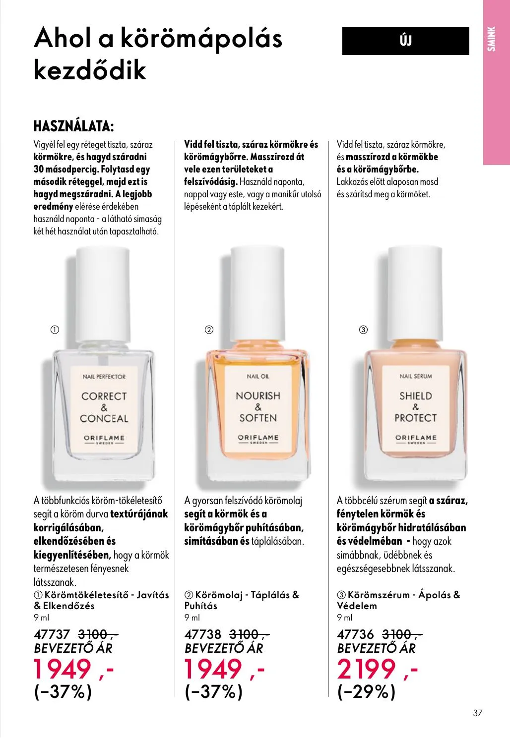 Oriflame akciós újság 04.15–05.05 – 37. oldal