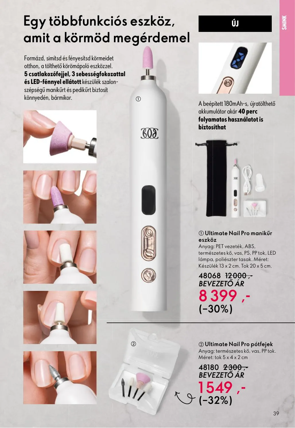 Oriflame akciós újság 04.15–05.05 – 39. oldal