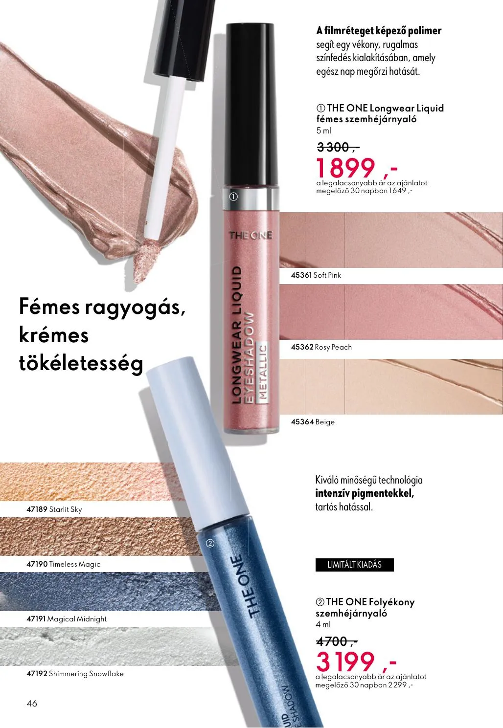 Oriflame akciós újság 04.15–05.05 – 46. oldal