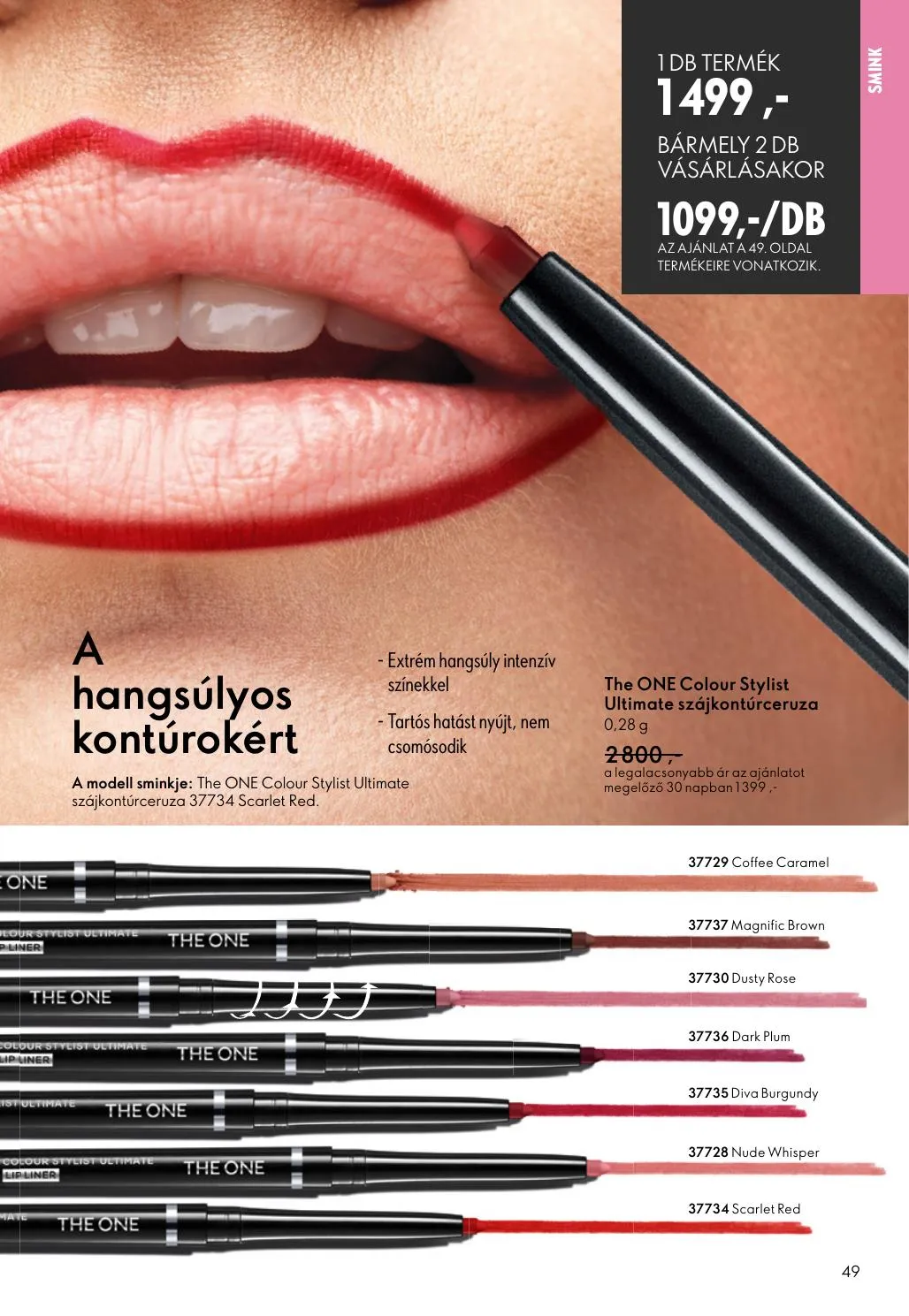 Oriflame akciós újság 04.15–05.05 – 49. oldal