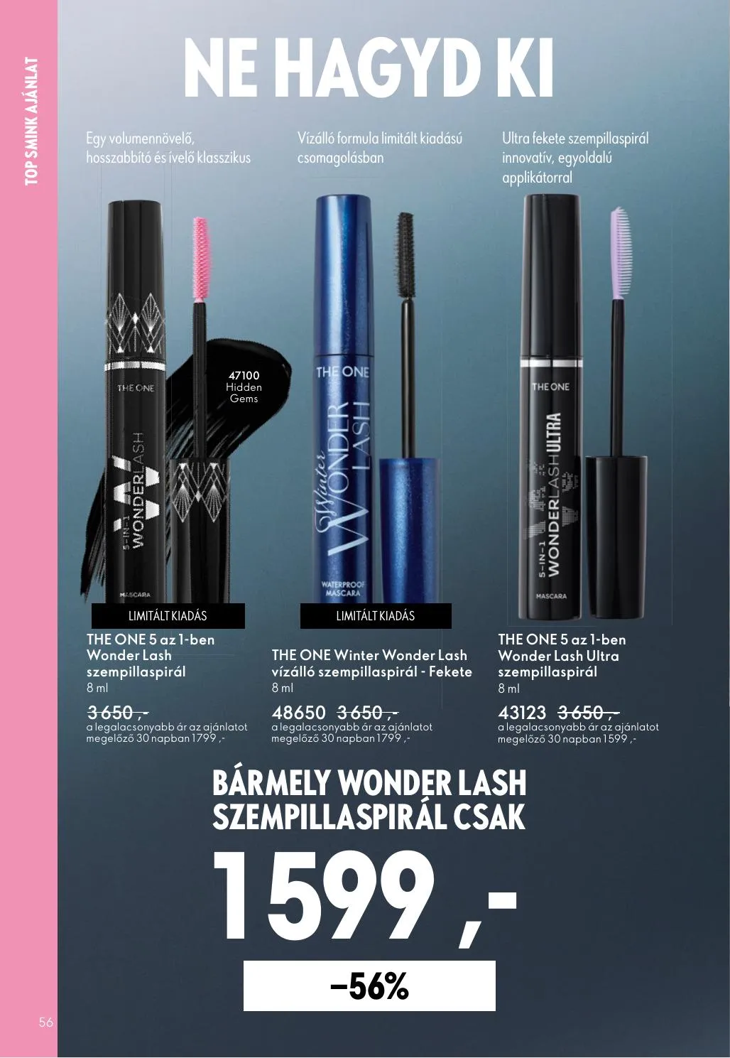 Oriflame akciós újság 04.15–05.05 – 56. oldal