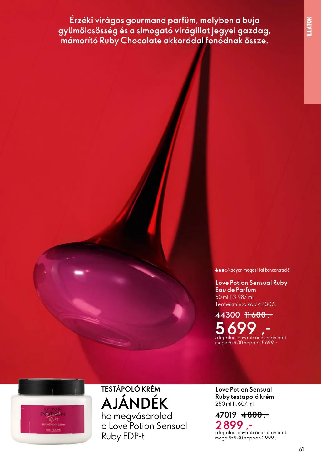 Oriflame akciós újság 04.15–05.05 – 61. oldal