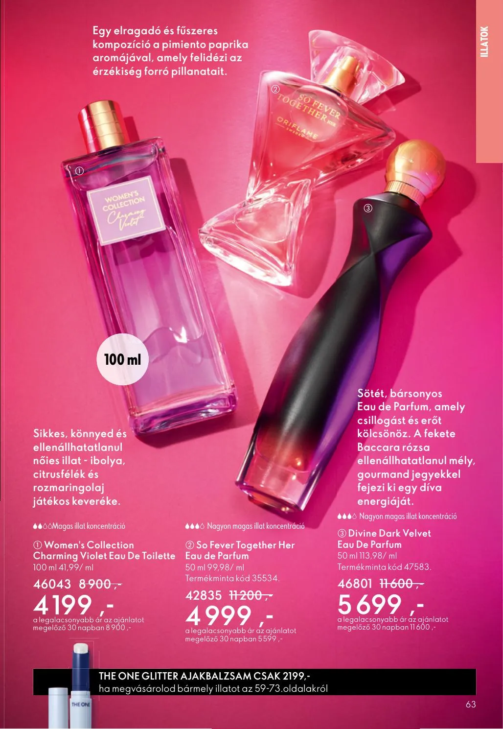 Oriflame akciós újság 04.15–05.05 – 63. oldal