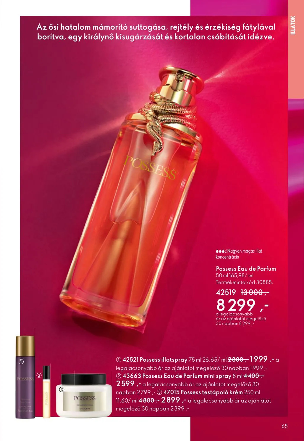 Oriflame akciós újság 04.15–05.05 – 65. oldal