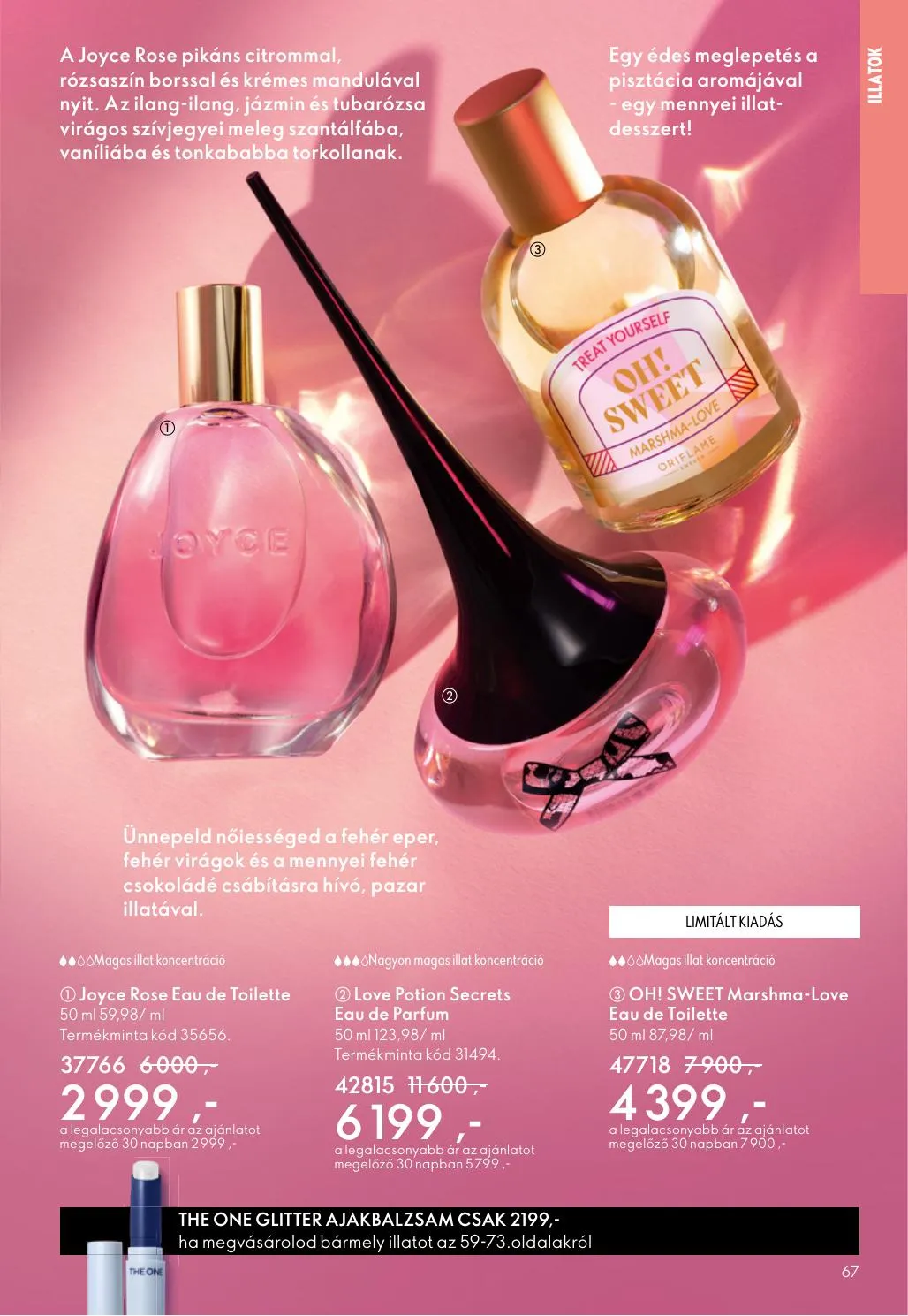 Oriflame akciós újság 04.15–05.05 – 67. oldal