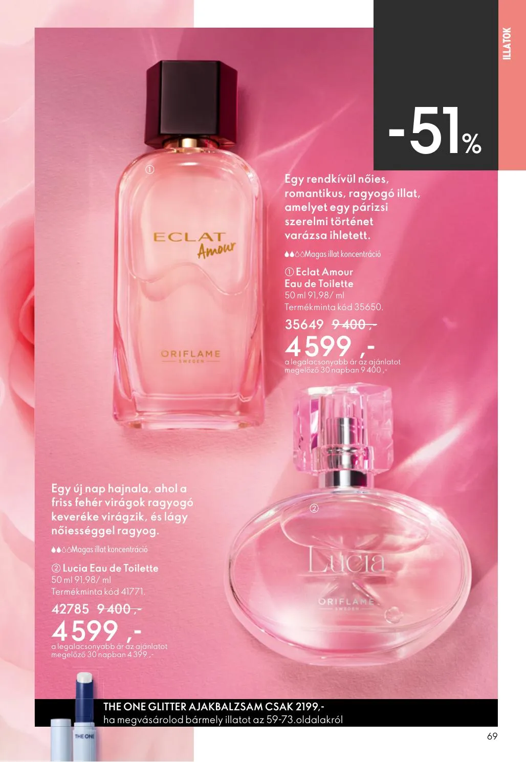 Oriflame akciós újság 04.15–05.05 – 69. oldal
