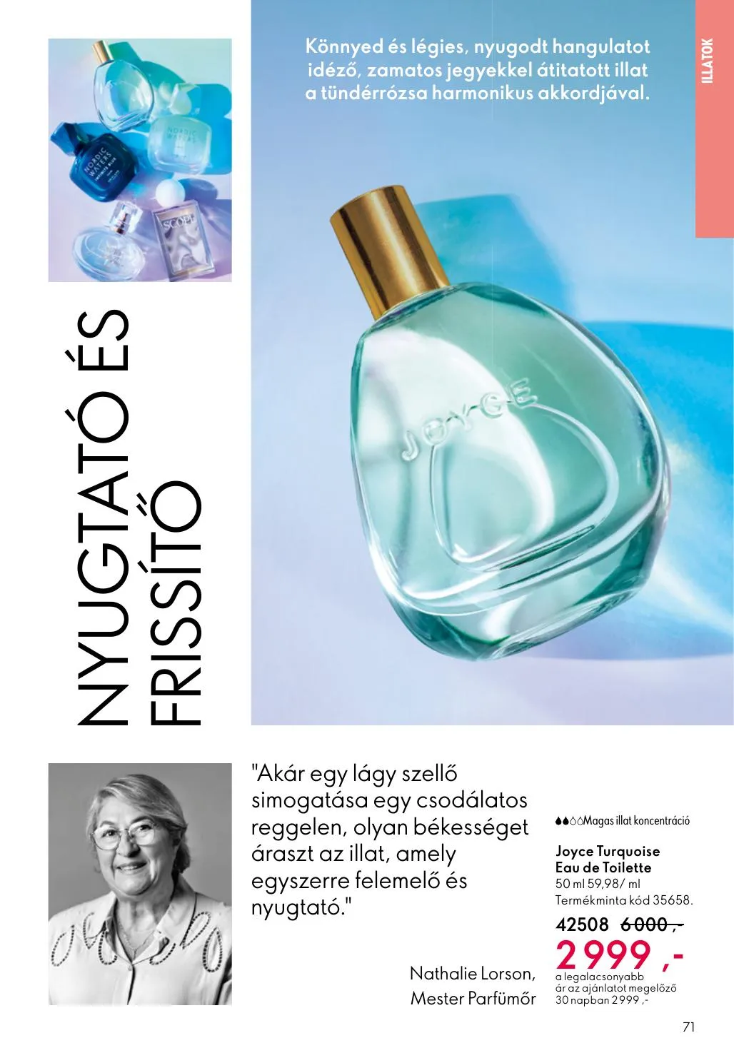 Oriflame akciós újság 04.15–05.05 – 71. oldal