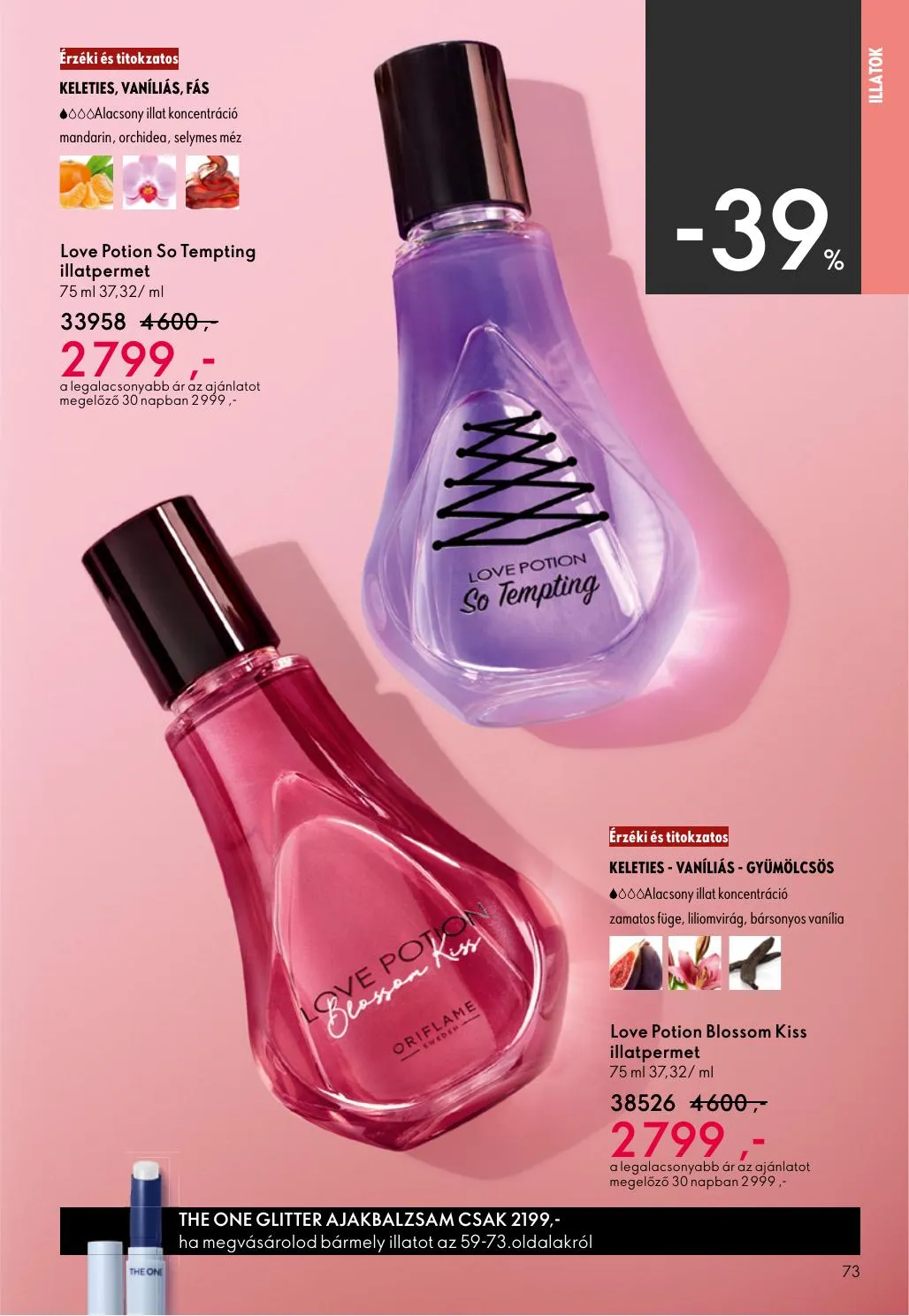 Oriflame akciós újság 04.15–05.05 – 73. oldal