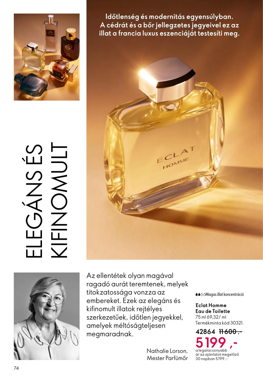 Oriflame akciós újság 04.15–05.05 – 74. oldal