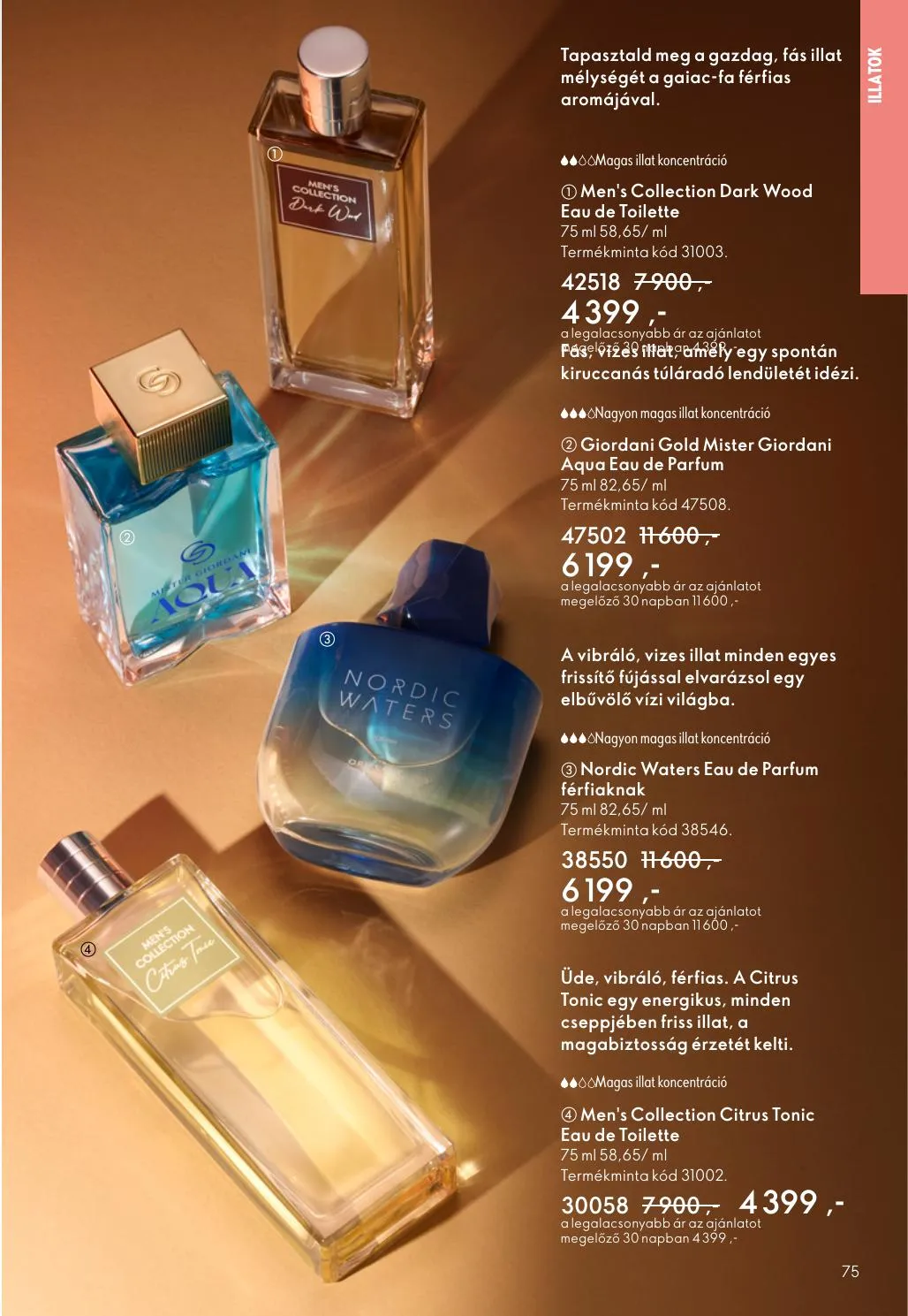 Oriflame akciós újság 04.15–05.05 – 75. oldal