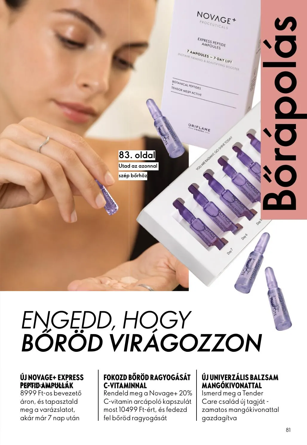 Oriflame akciós újság 04.15–05.05 – 81. oldal