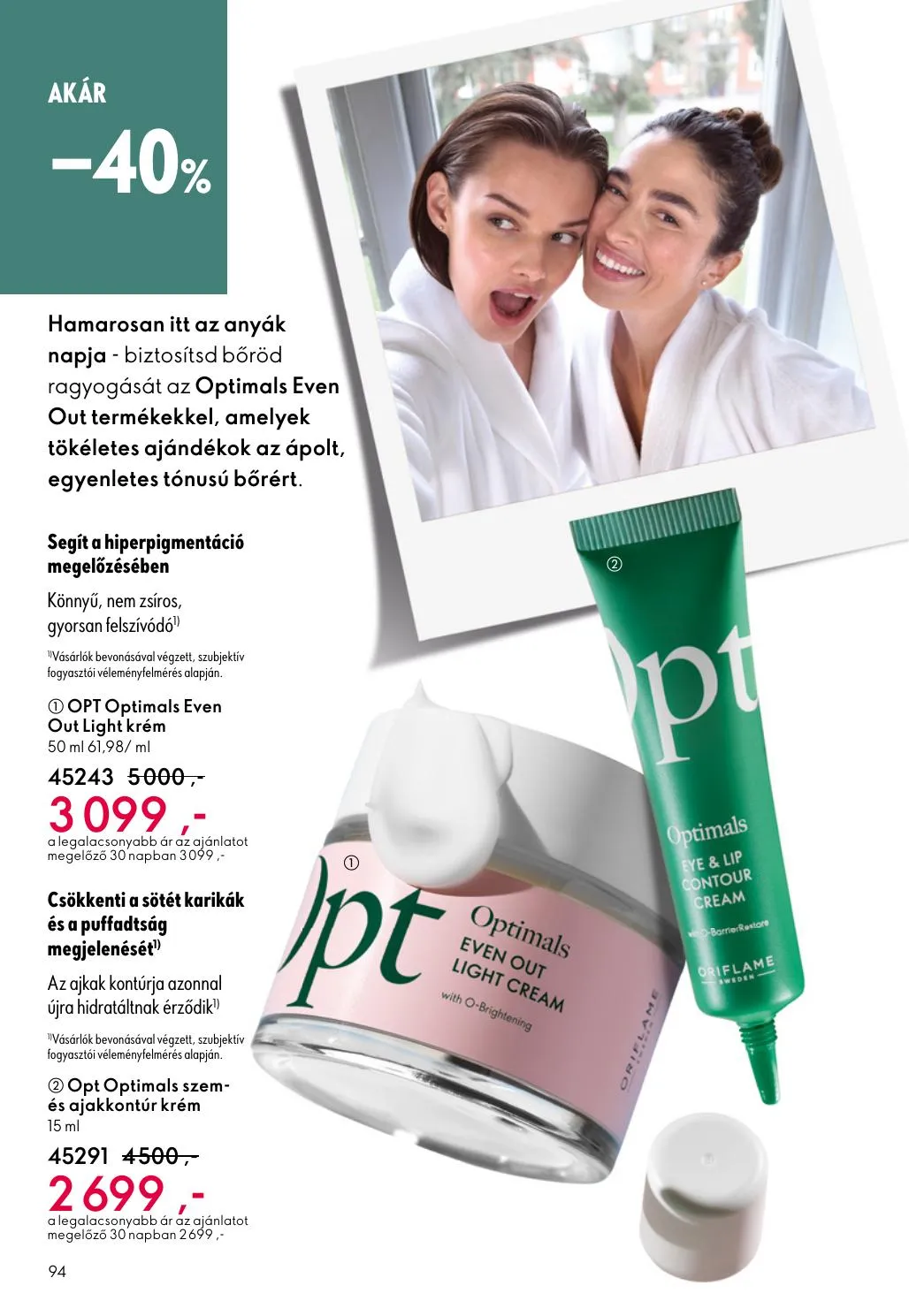 Oriflame akciós újság 04.15–05.05 – 94. oldal