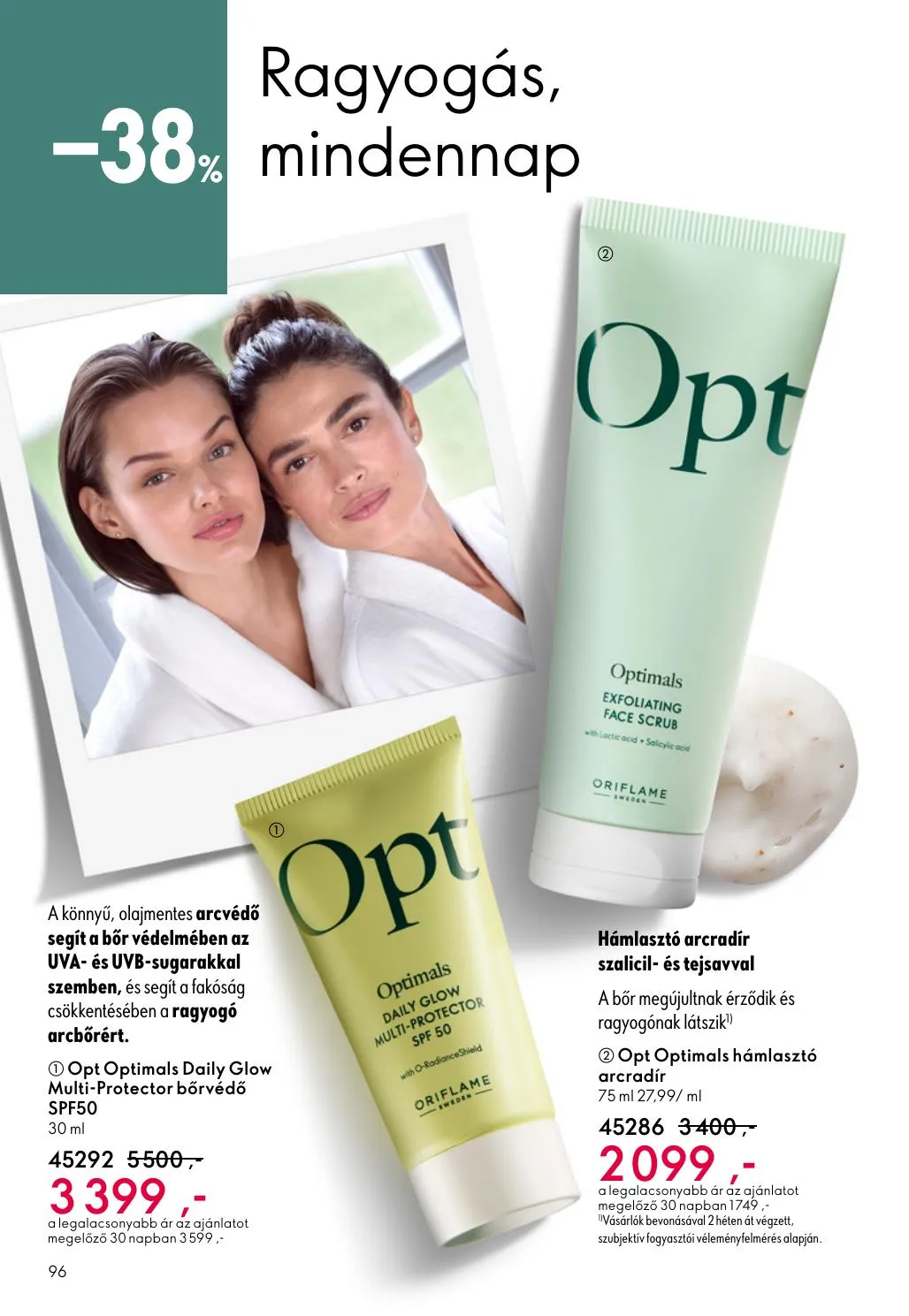 Oriflame akciós újság 04.15–05.05 – 96. oldal