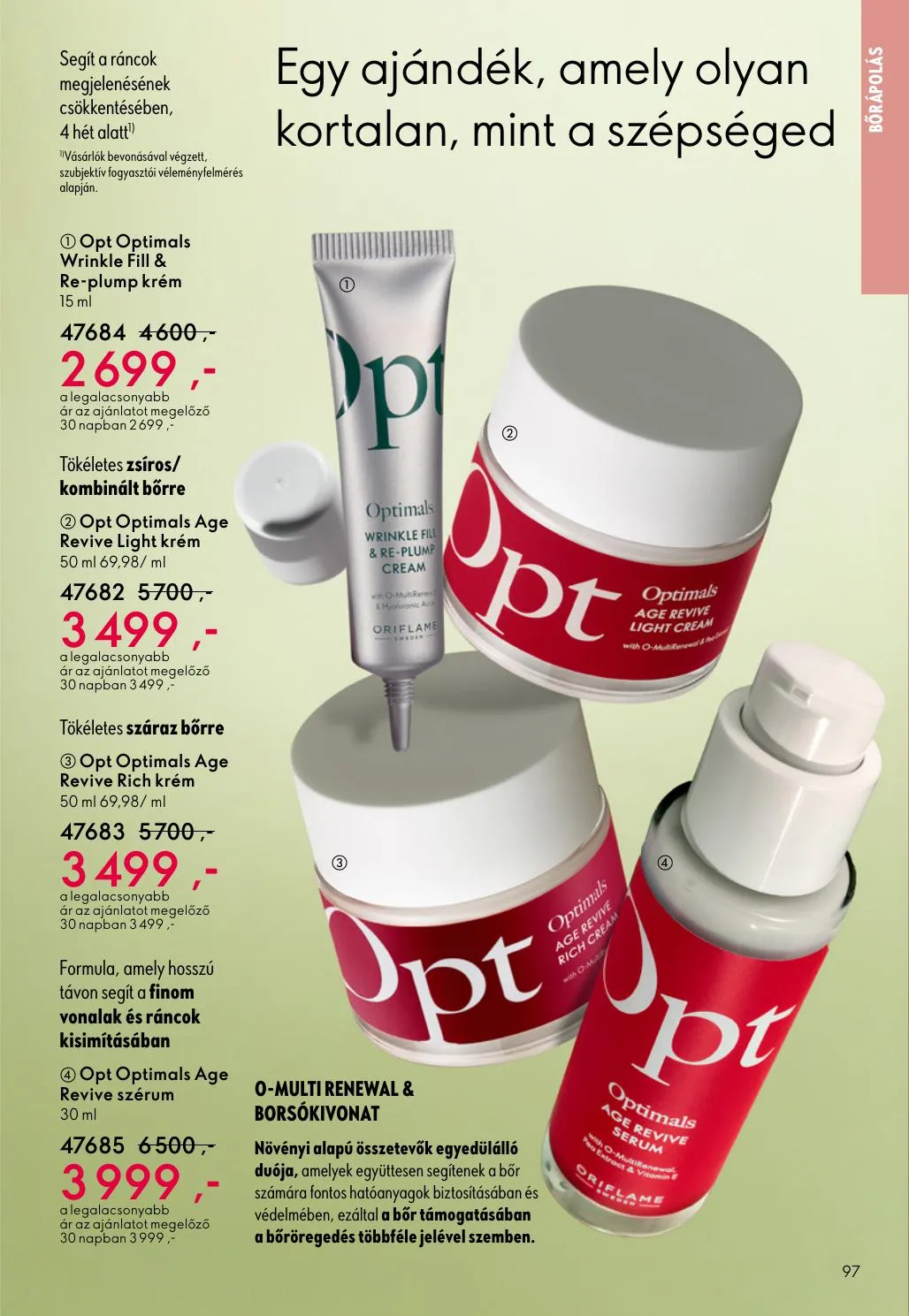 Oriflame akciós újság 04.15–05.05 – 97. oldal