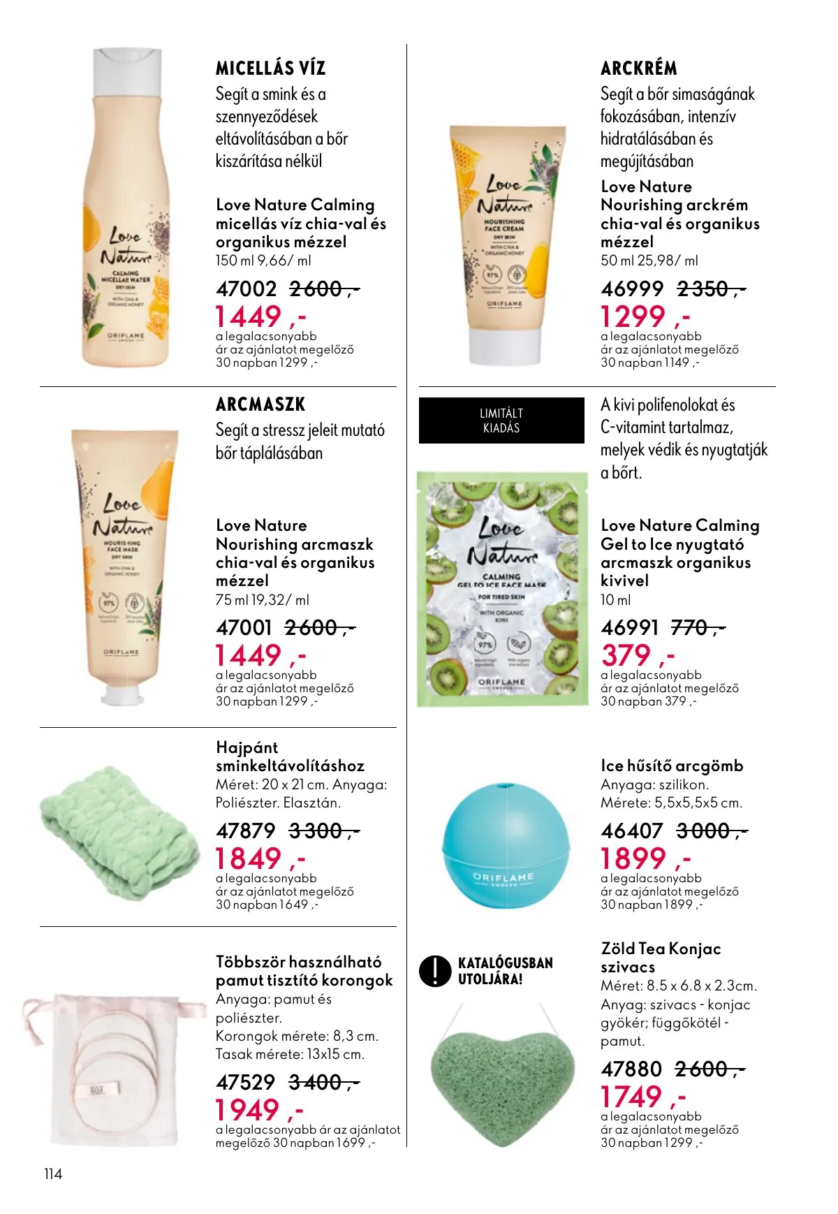 Oriflame akciós újság 05.06–05.26 – 114. oldal