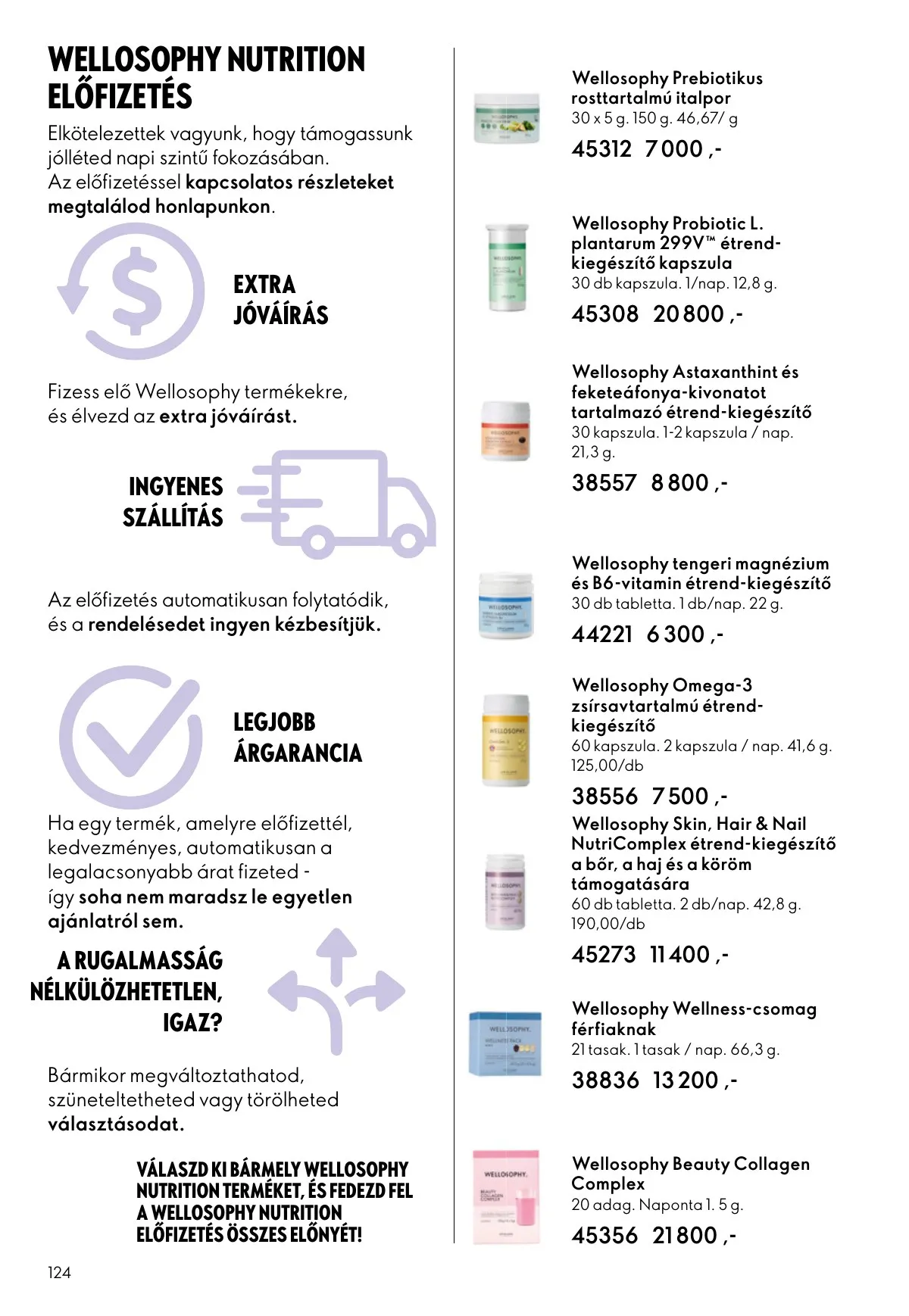 Oriflame akciós újság 05.06–05.26 – 124. oldal