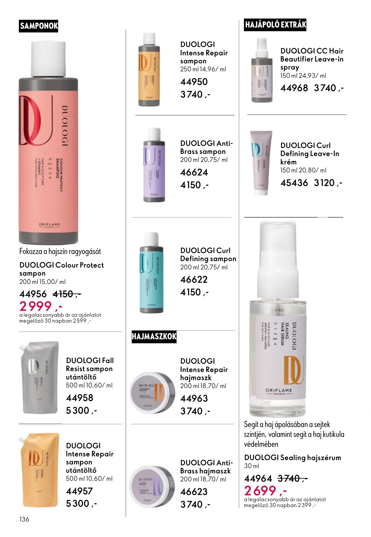 Oriflame akciós újság 05.06–05.26 – 136. oldal