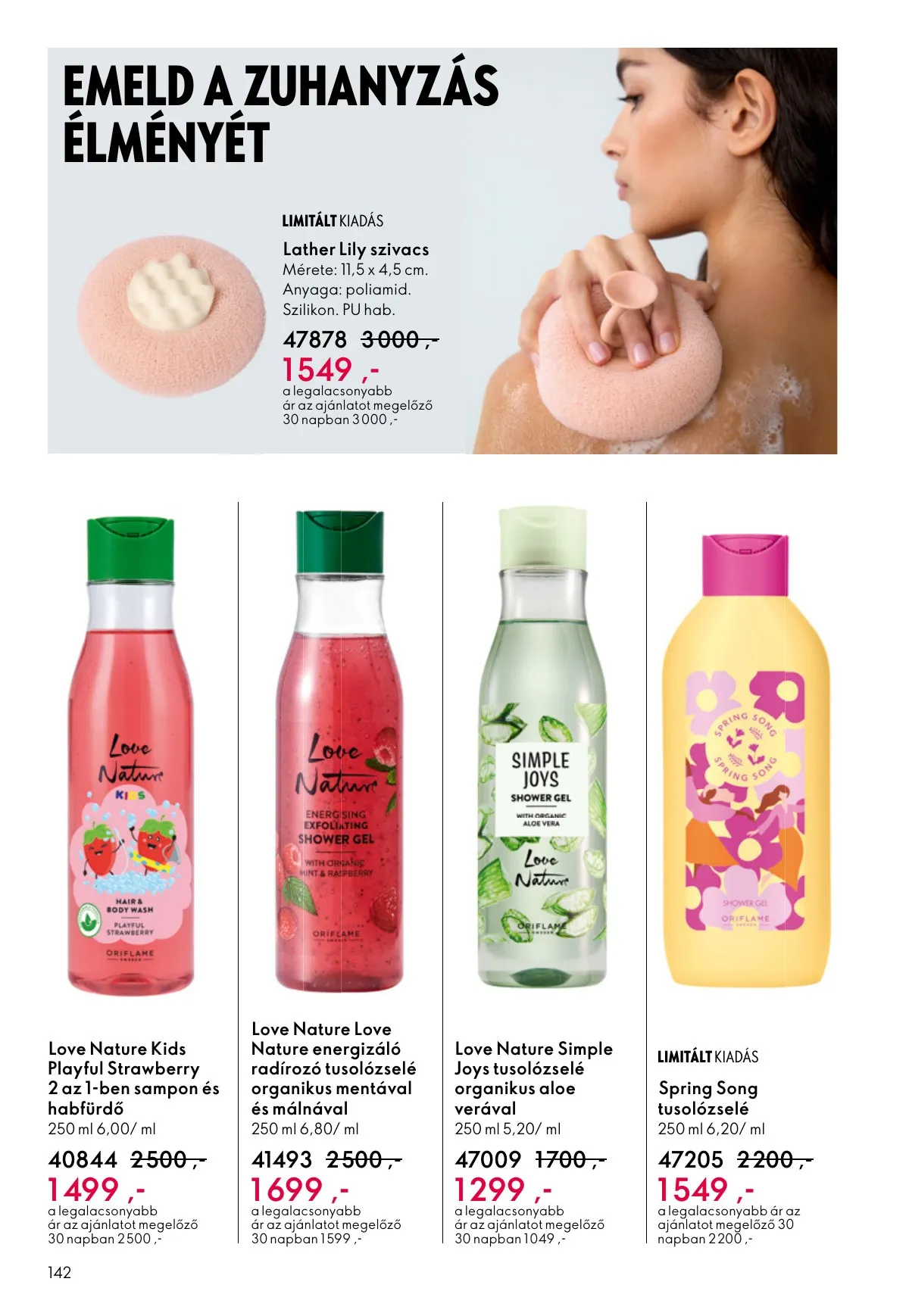 Oriflame akciós újság 05.06–05.26 – 142. oldal