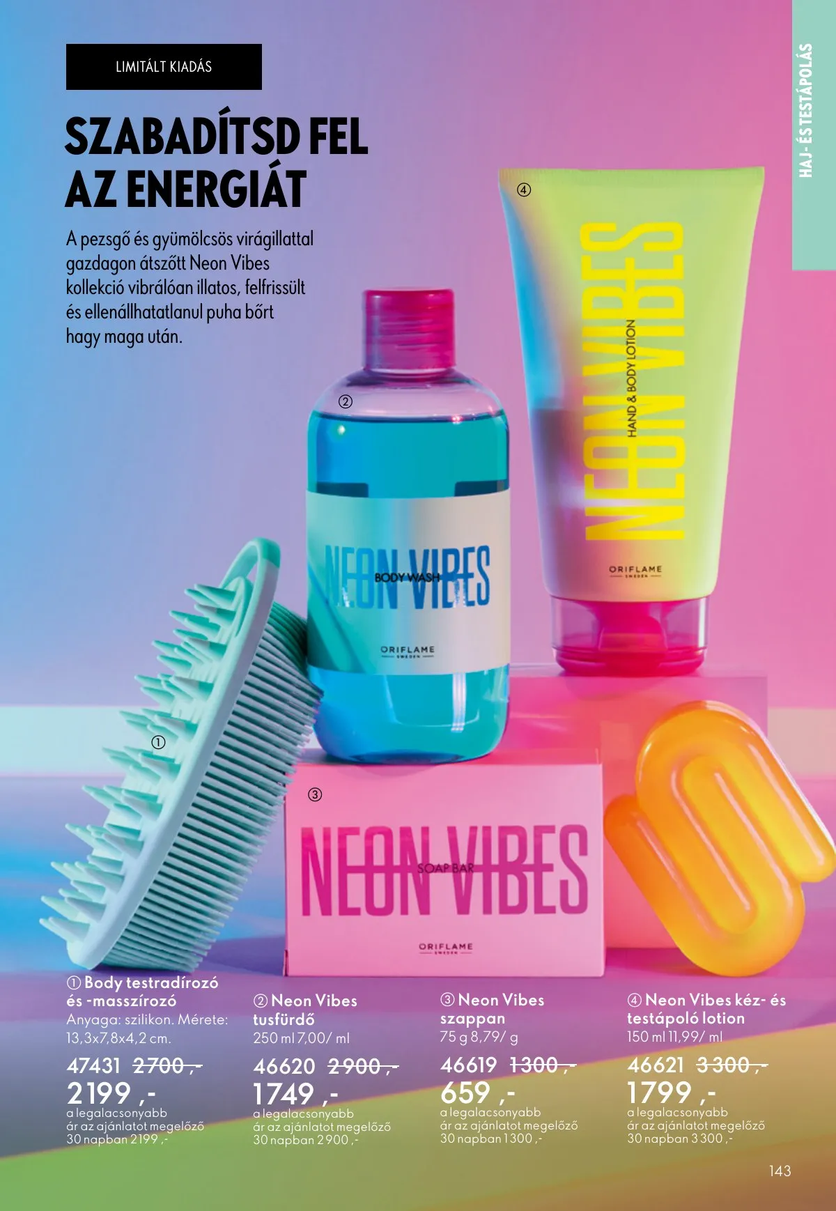 Oriflame akciós újság 05.06–05.26 – 143. oldal