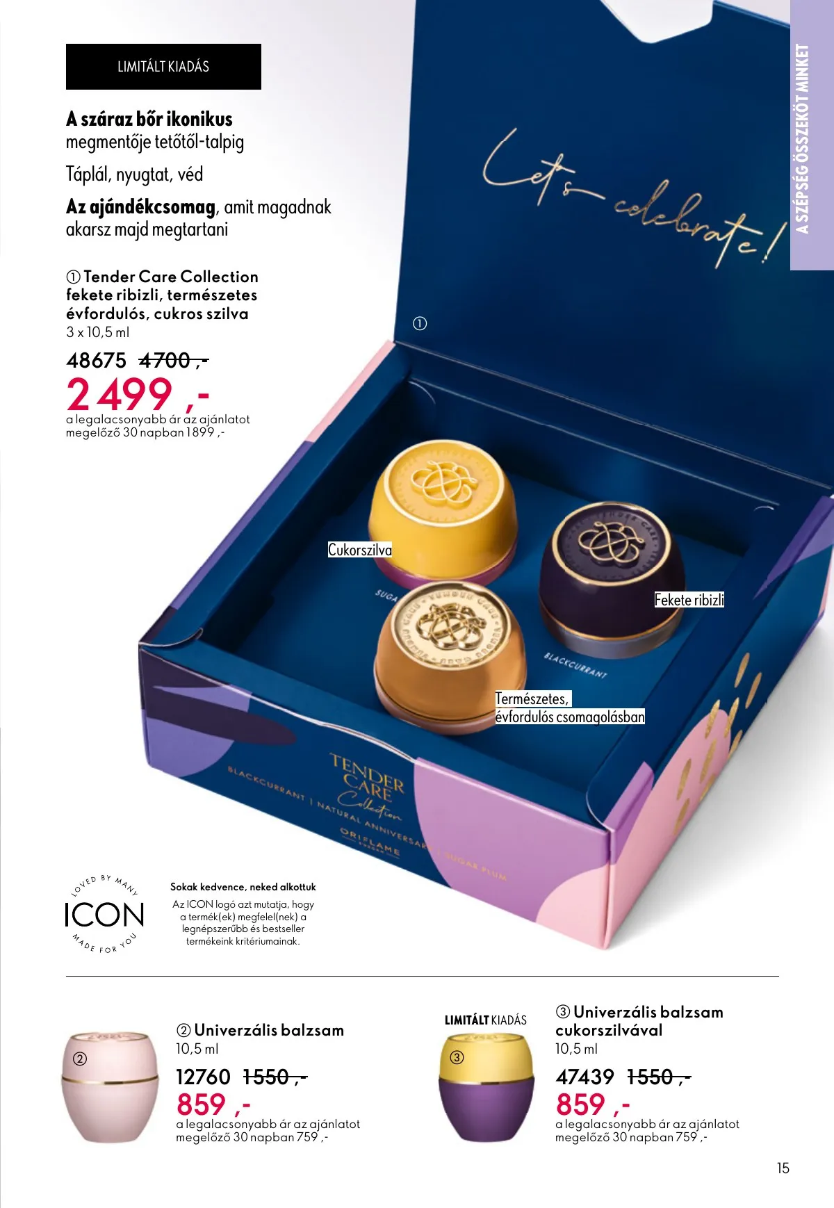 Oriflame akciós újság 05.06–05.26 – 15. oldal