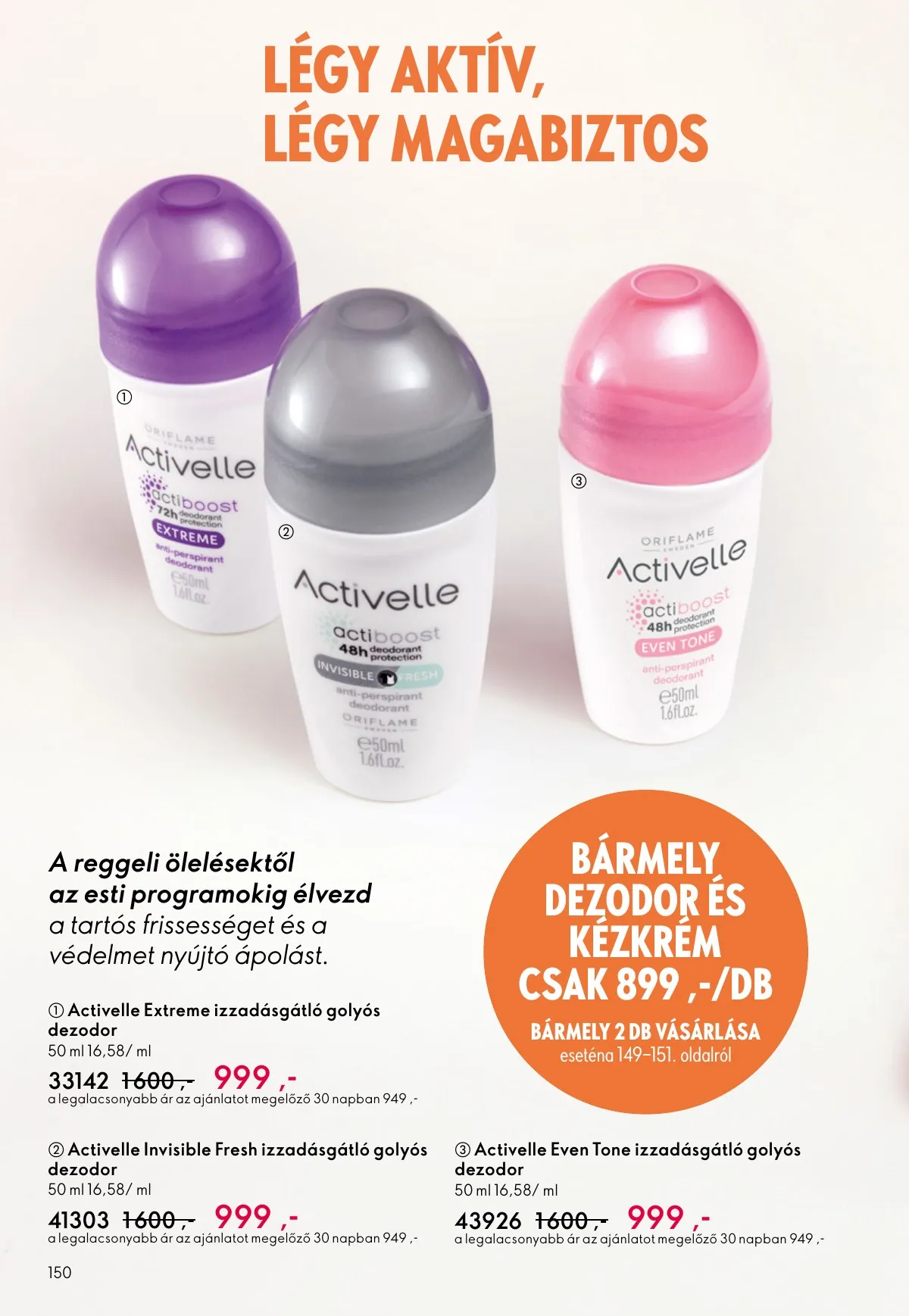 Oriflame akciós újság 05.06–05.26 – 150. oldal