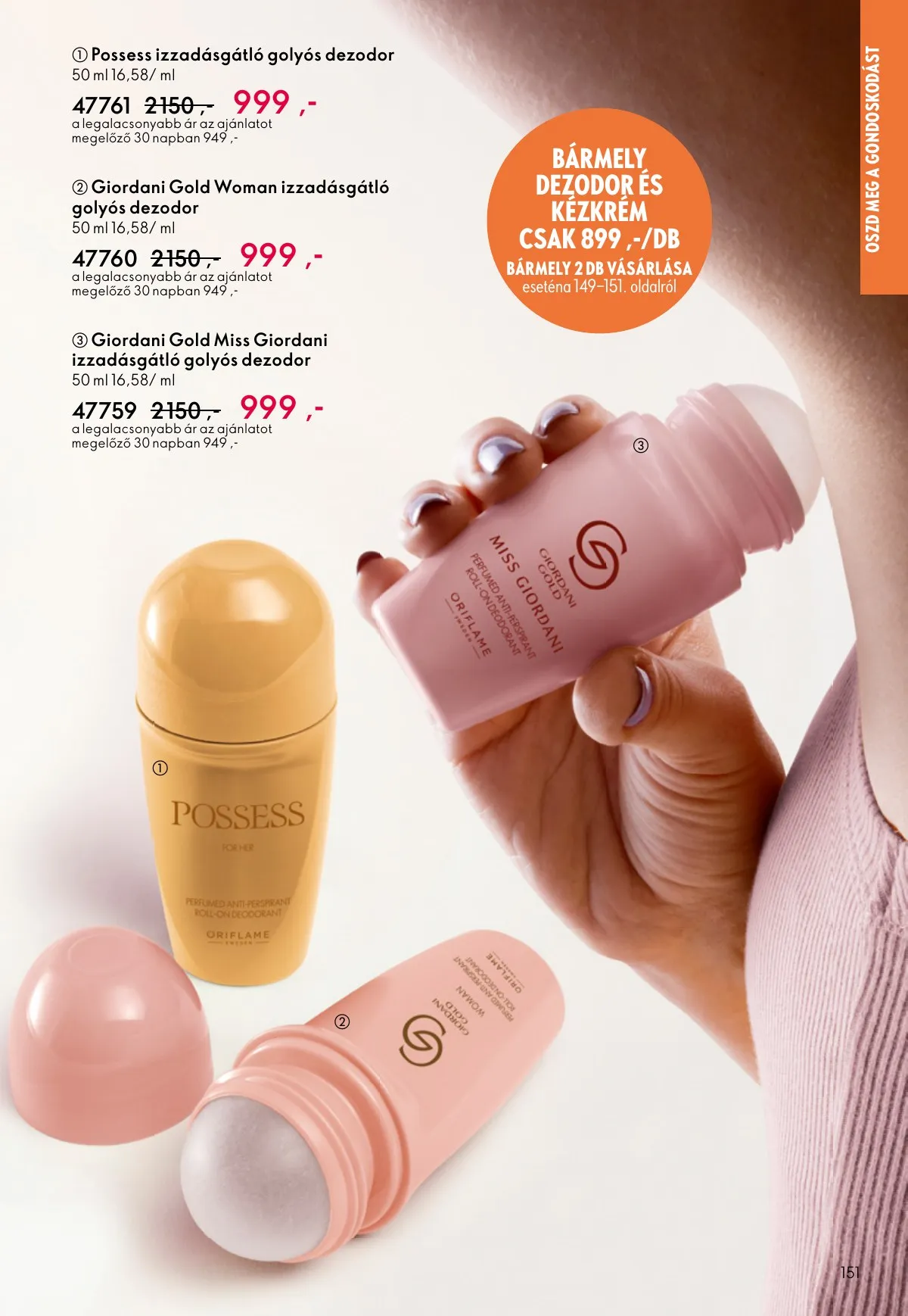 Oriflame akciós újság 05.06–05.26 – 151. oldal