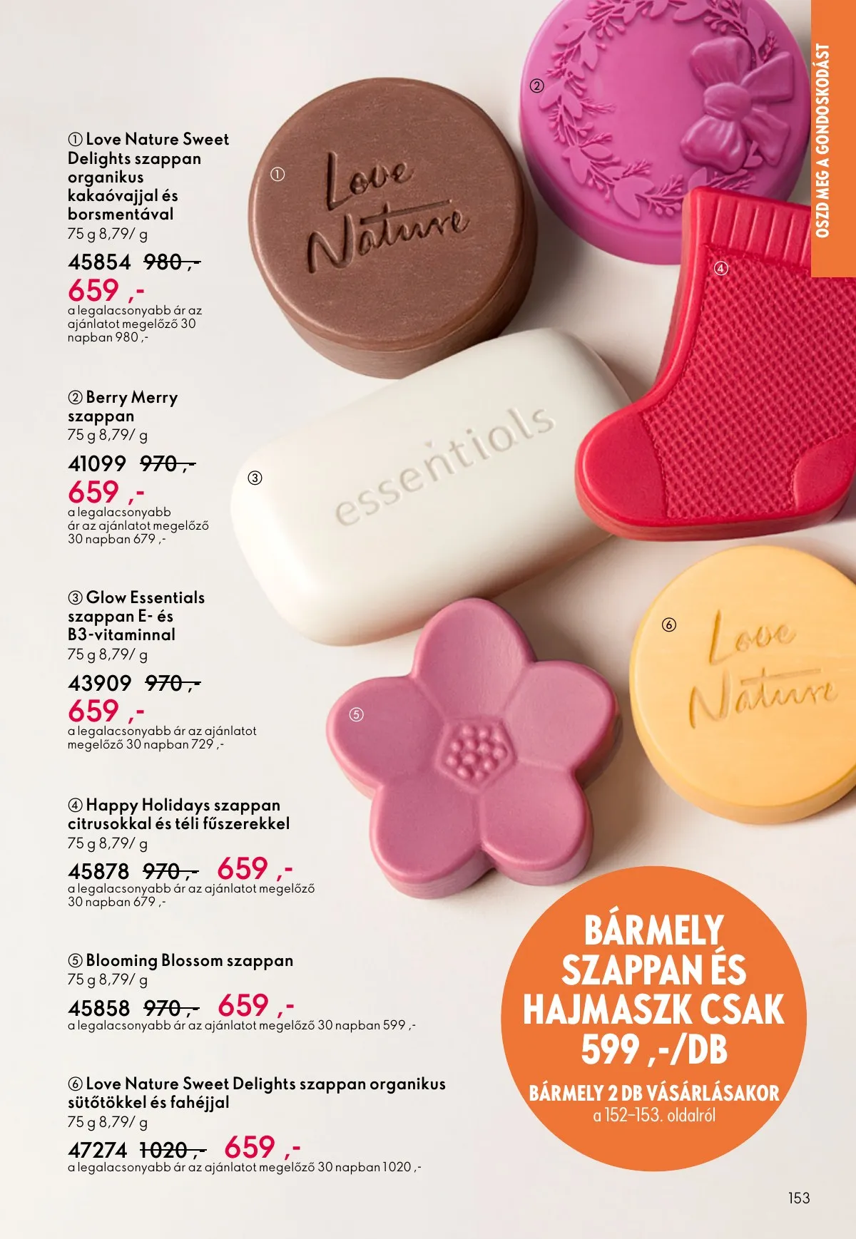 Oriflame akciós újság 05.06–05.26 – 153. oldal