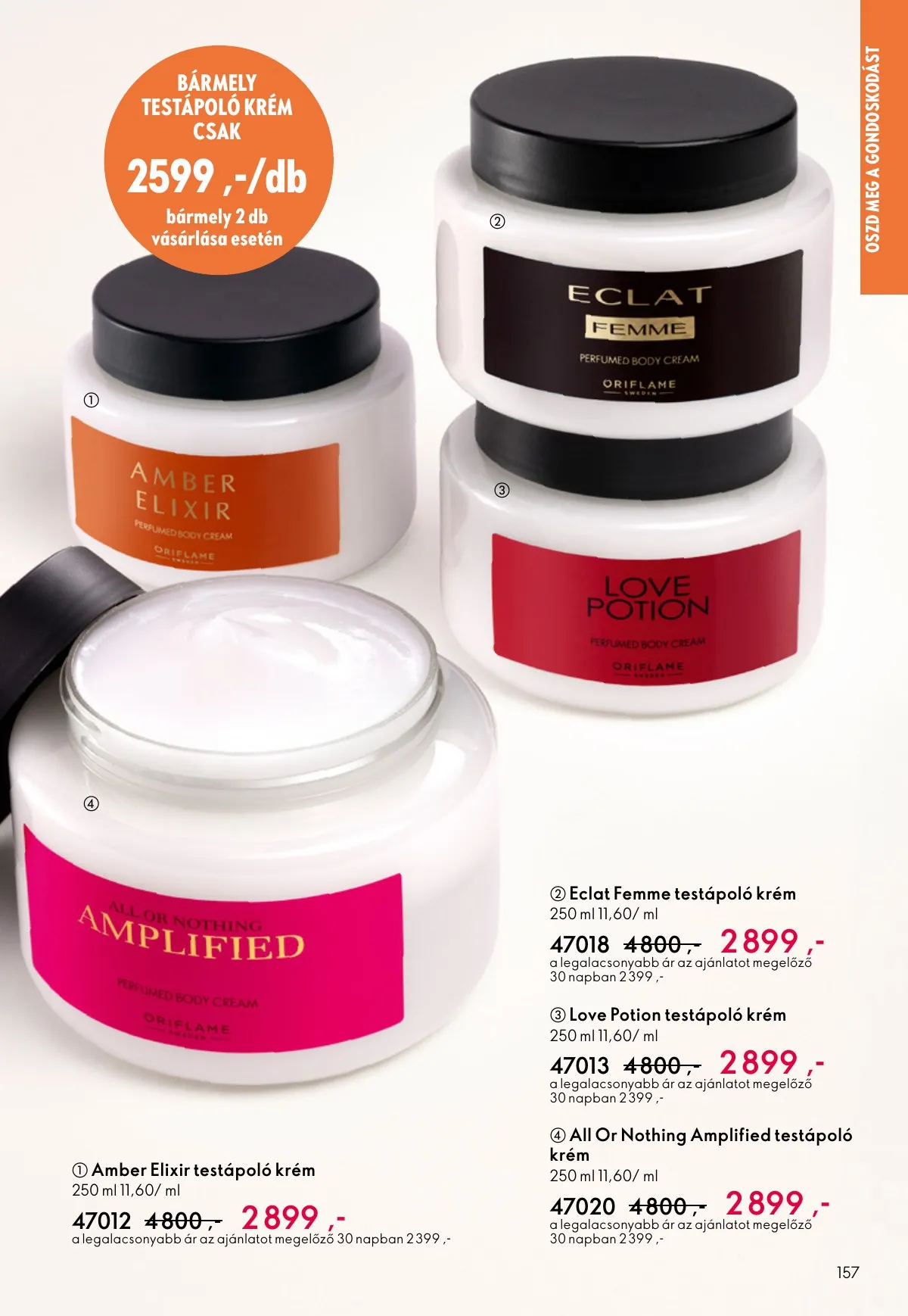 Oriflame akciós újság 05.06–05.26 – 157. oldal