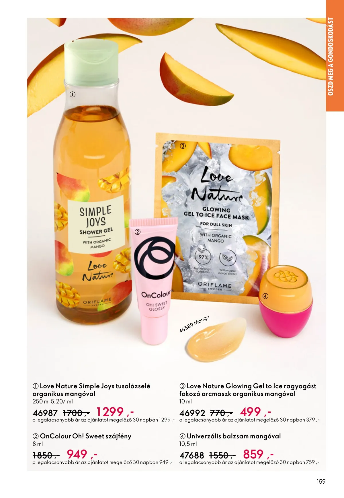 Oriflame akciós újság 05.06–05.26 – 159. oldal