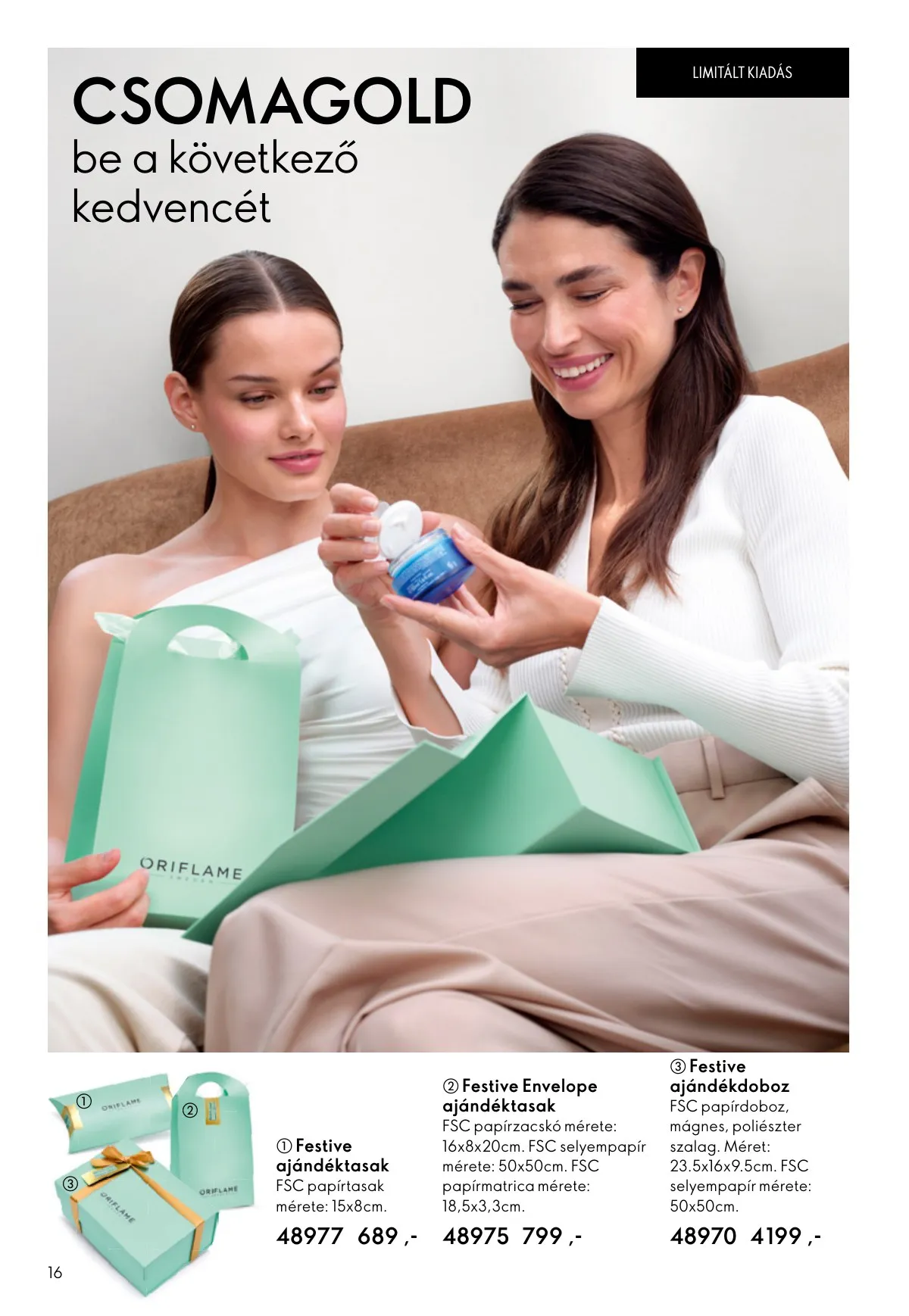 Oriflame akciós újság 05.06–05.26 – 16. oldal