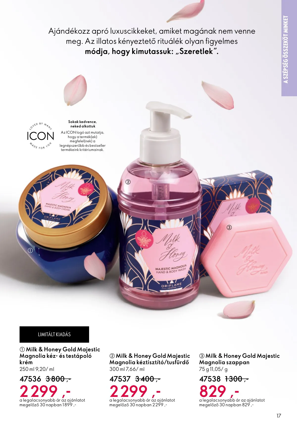 Oriflame akciós újság 05.06–05.26 – 17. oldal