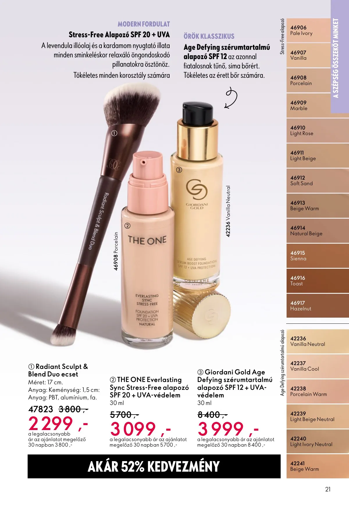 Oriflame akciós újság 05.06–05.26 – 21. oldal