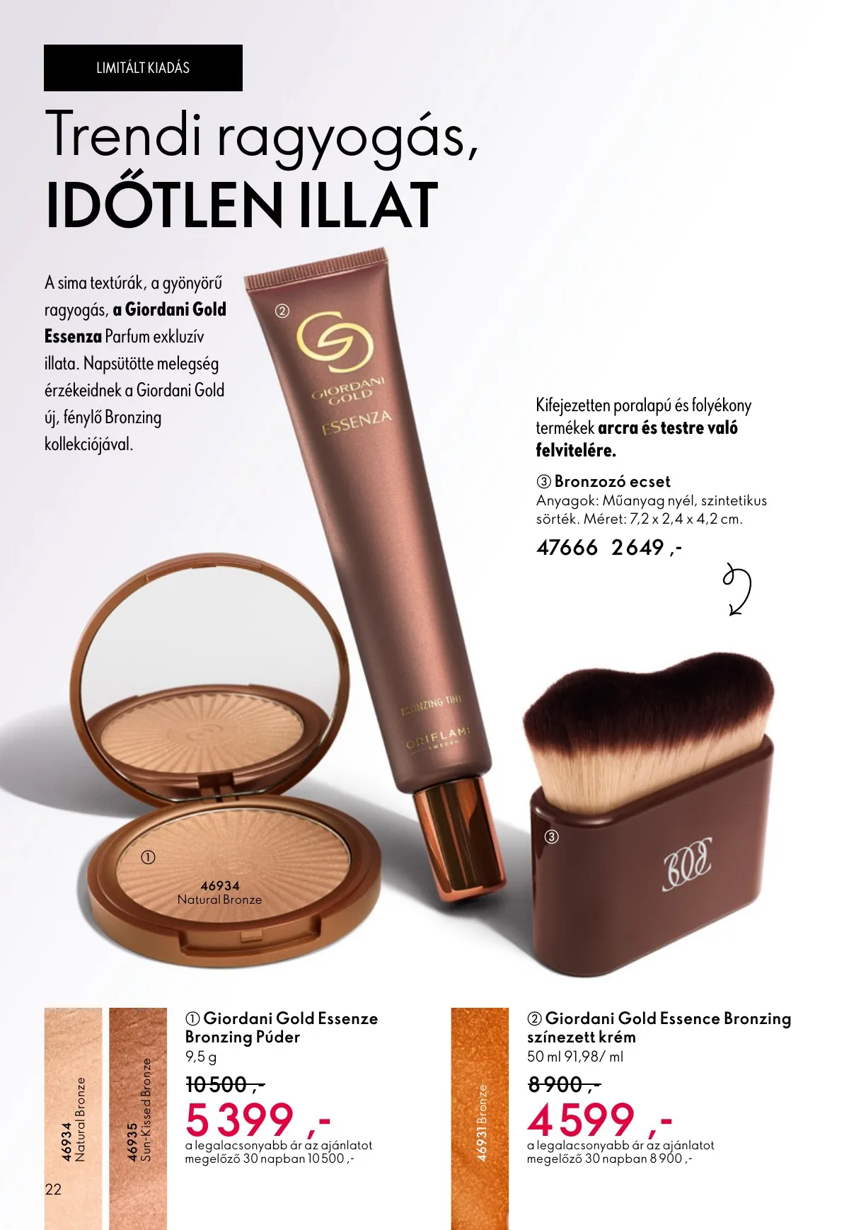 Oriflame akciós újság 05.06–05.26 – 22. oldal